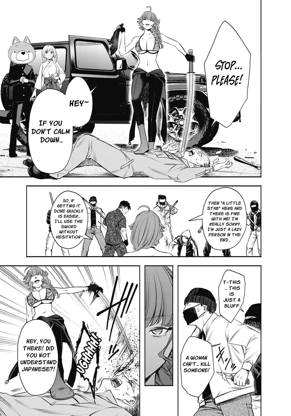 Joou no Rakuin: Horobi no Kuni no Yotogi Miko Chapter 25 page 32 - 