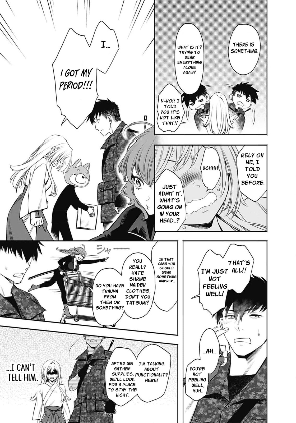 Joou no Rakuin: Horobi no Kuni no Yotogi Miko Chapter 25 page 8 - 