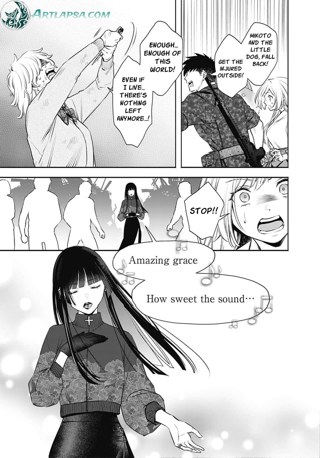 Joou no Rakuin: Horobi no Kuni no Yotogi Miko Chapter 26 page 24 - 