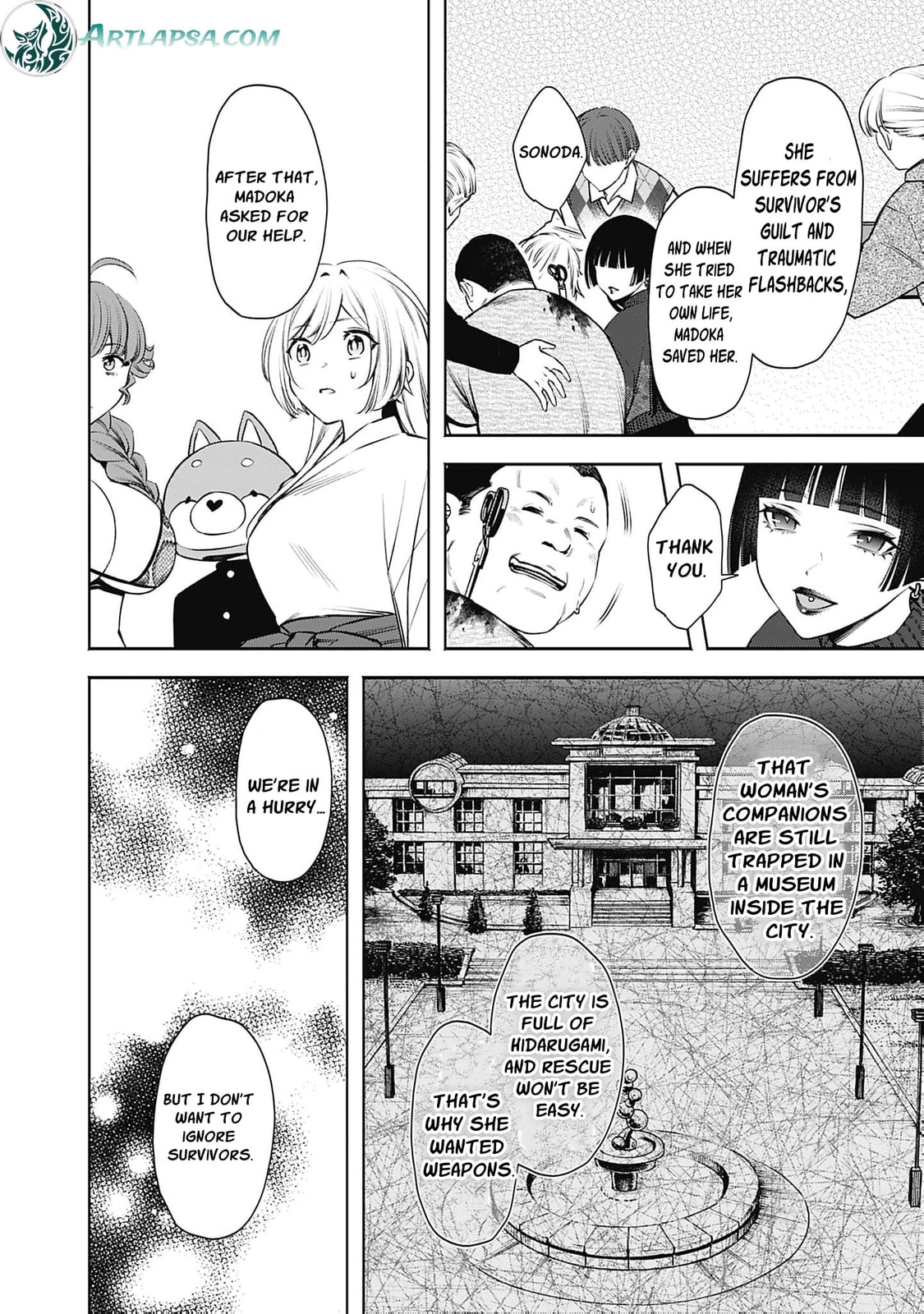 Joou no Rakuin: Horobi no Kuni no Yotogi Miko Chapter 26 page 29 - 