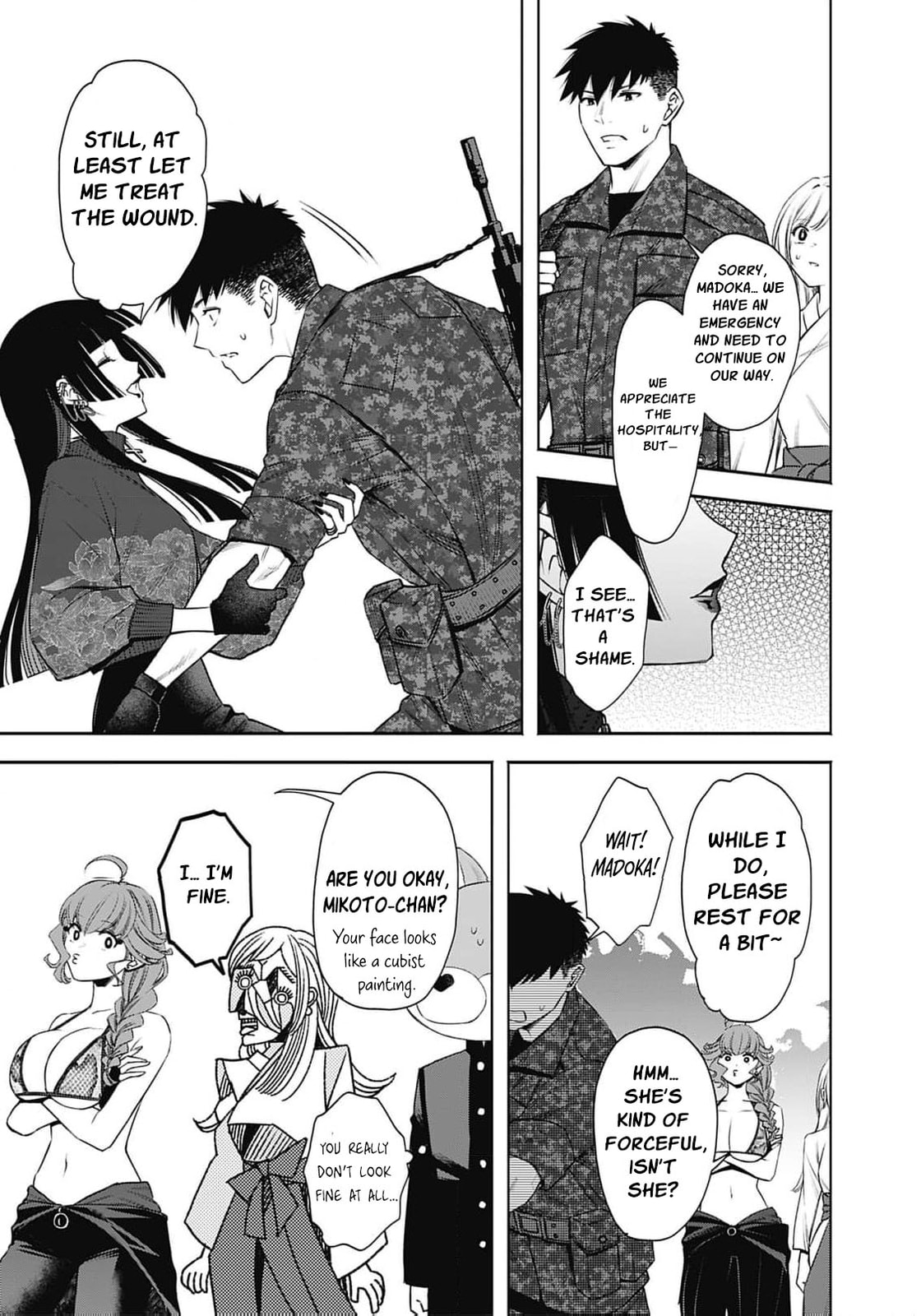 Joou no Rakuin: Horobi no Kuni no Yotogi Miko Chapter 26 page 9 - 