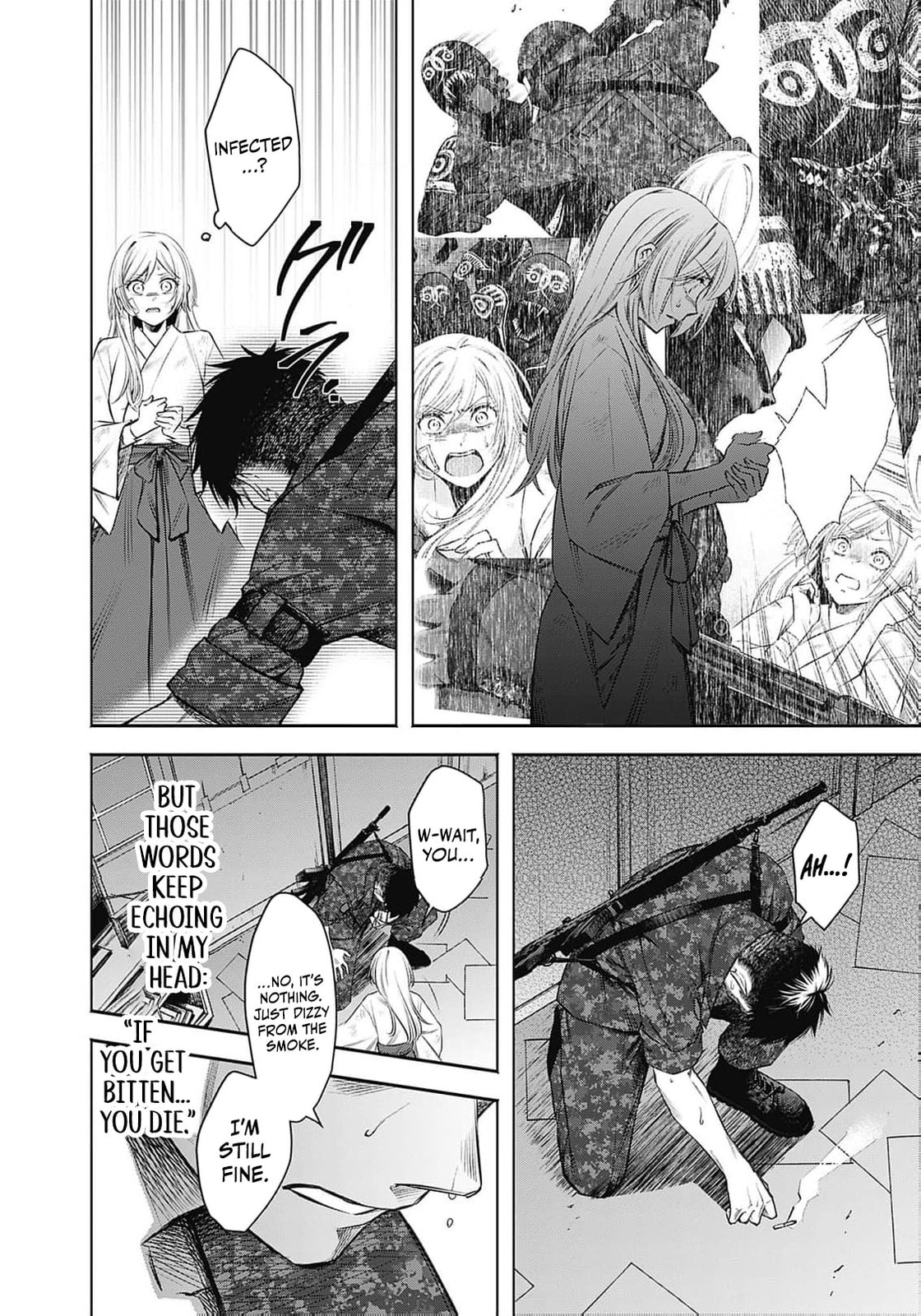 Joou no Rakuin: Horobi no Kuni no Yotogi Miko Chapter 3 page 15 - 