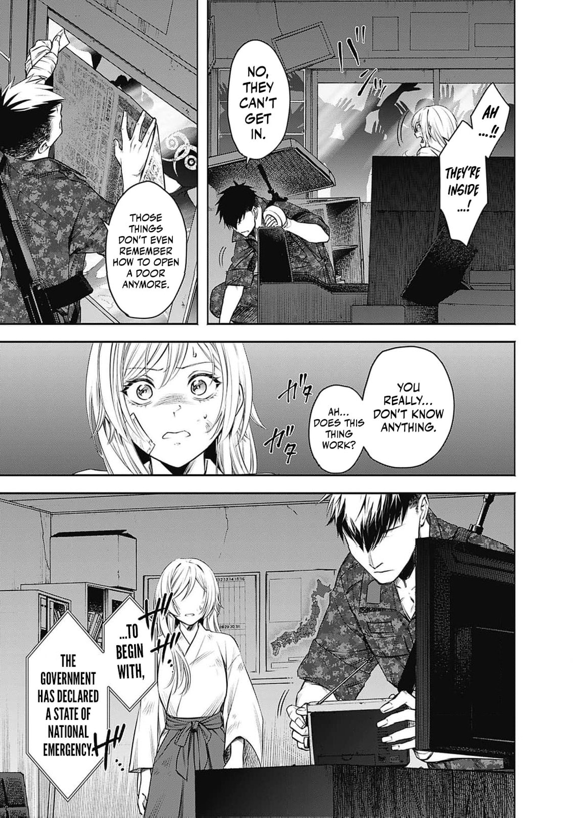 Joou no Rakuin: Horobi no Kuni no Yotogi Miko Chapter 3 page 10 - 