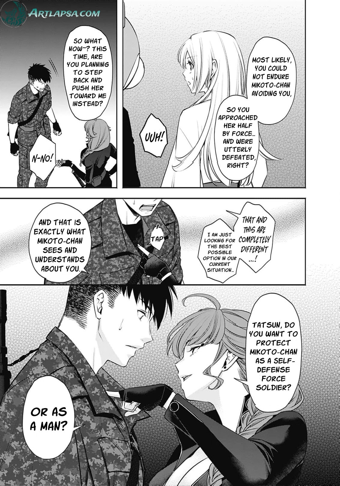 Joou no Rakuin: Horobi no Kuni no Yotogi Miko Chapter 30 page 5 - 