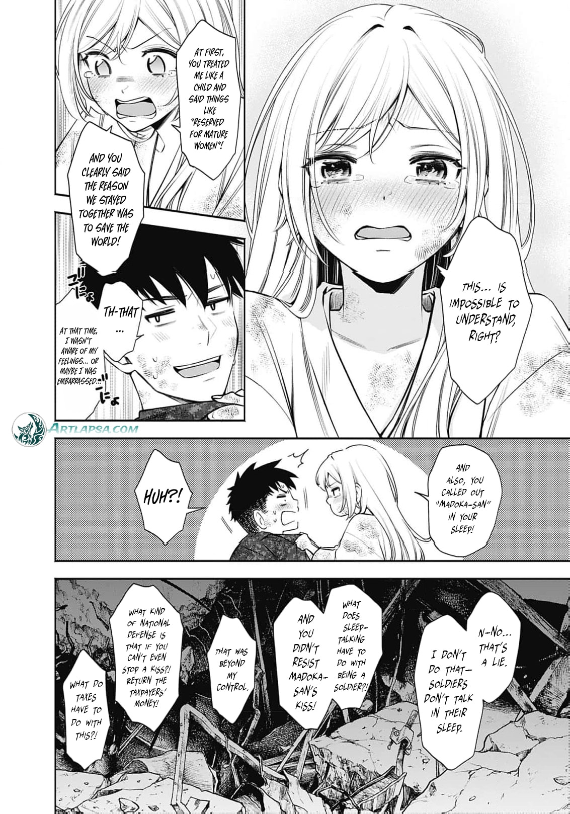 Joou no Rakuin: Horobi no Kuni no Yotogi Miko Chapter 31 page 15 - 