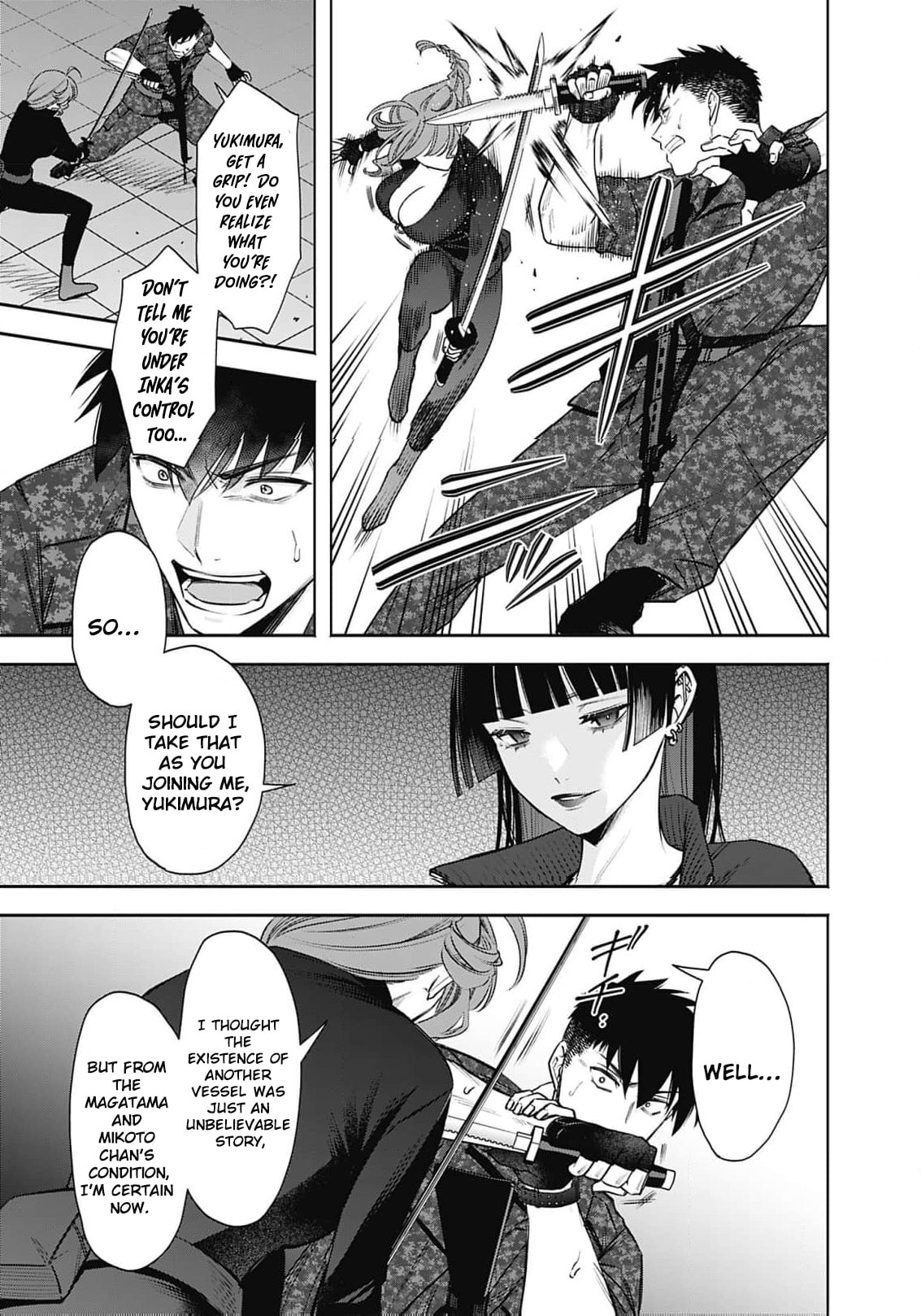 Joou no Rakuin: Horobi no Kuni no Yotogi Miko Chapter 33 page 10 - 