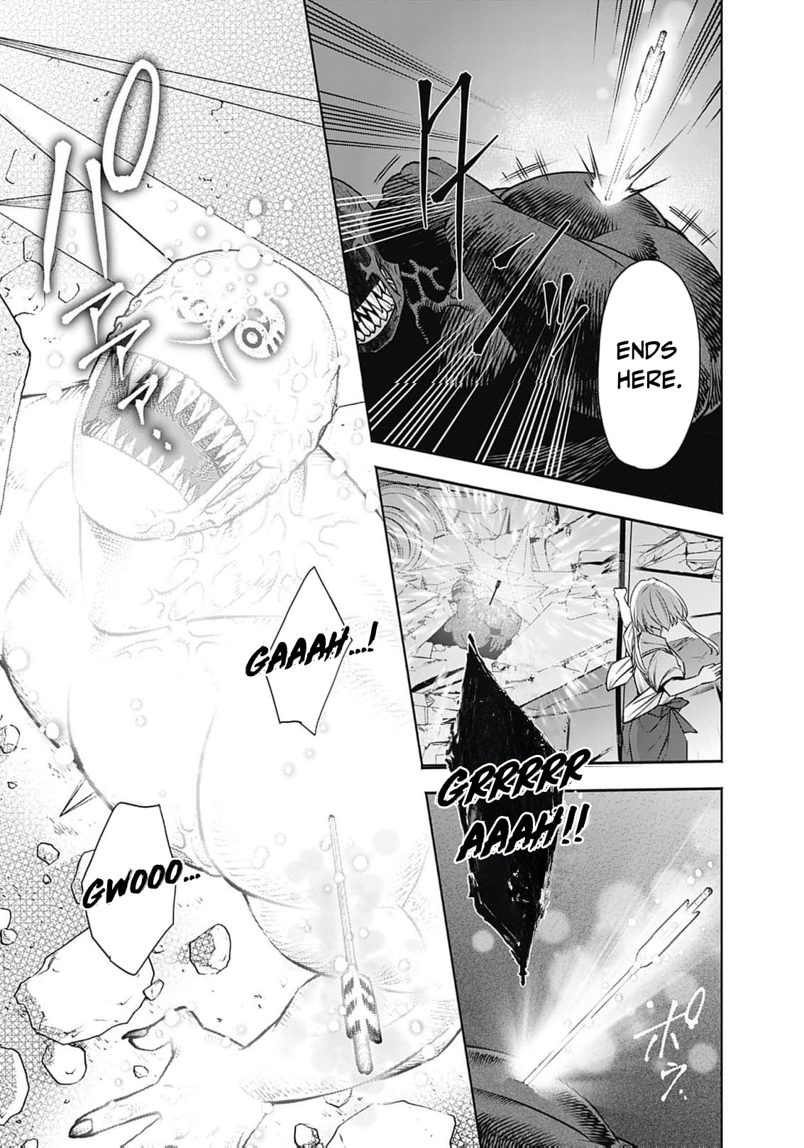 Joou no Rakuin: Horobi no Kuni no Yotogi Miko Chapter 34 page 27 - 