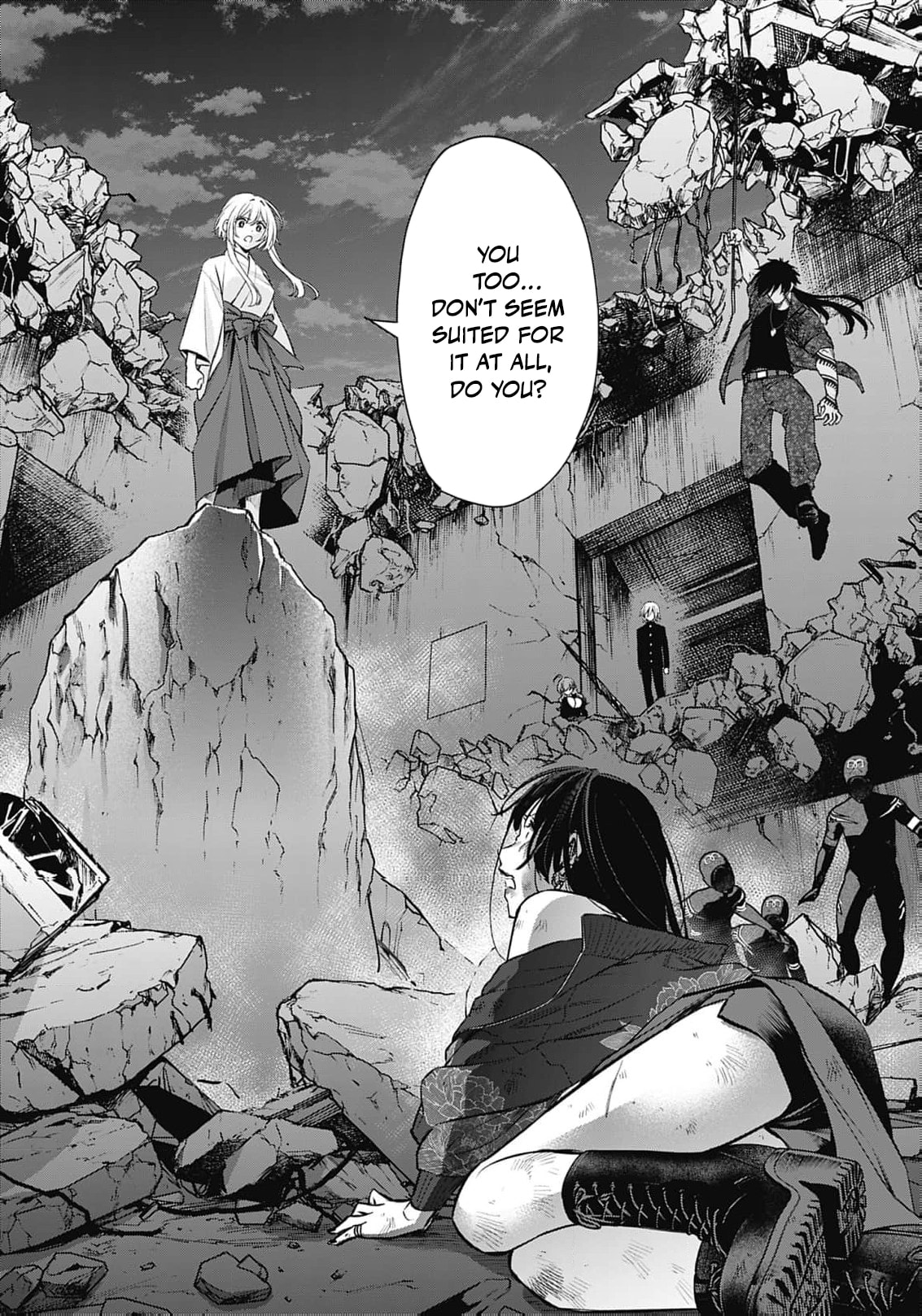 Joou no Rakuin: Horobi no Kuni no Yotogi Miko Chapter 35 page 34 - 