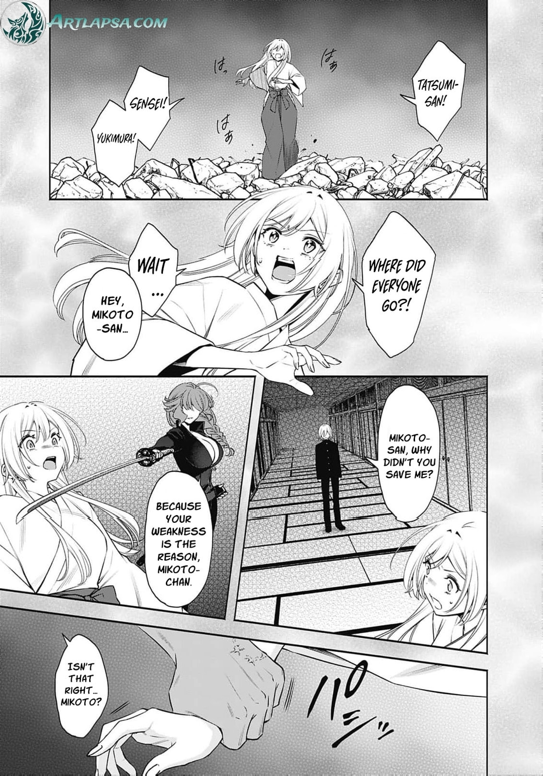 Joou no Rakuin: Horobi no Kuni no Yotogi Miko Chapter 36 page 21 - 