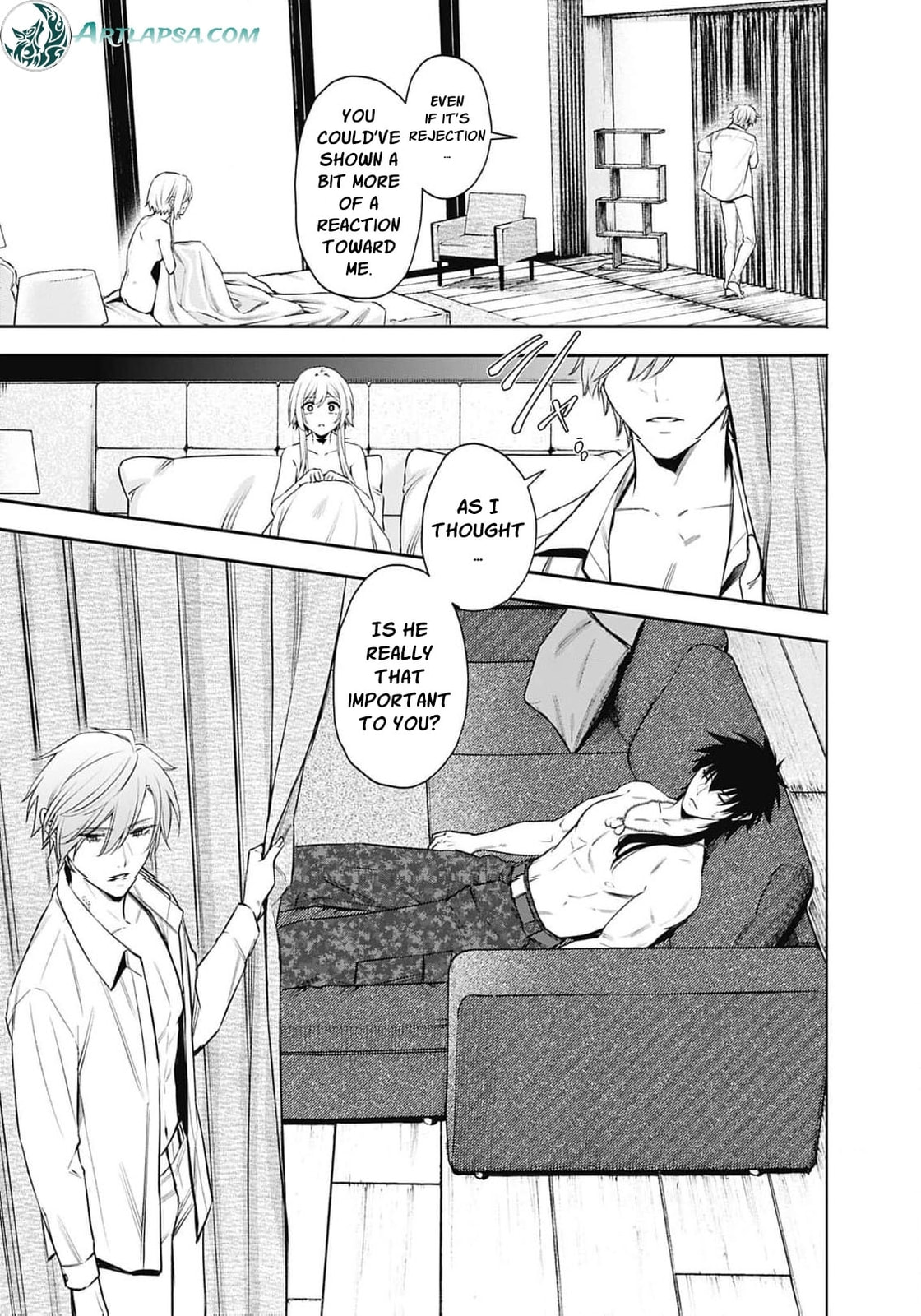 Joou no Rakuin: Horobi no Kuni no Yotogi Miko Chapter 36 page 31 - 