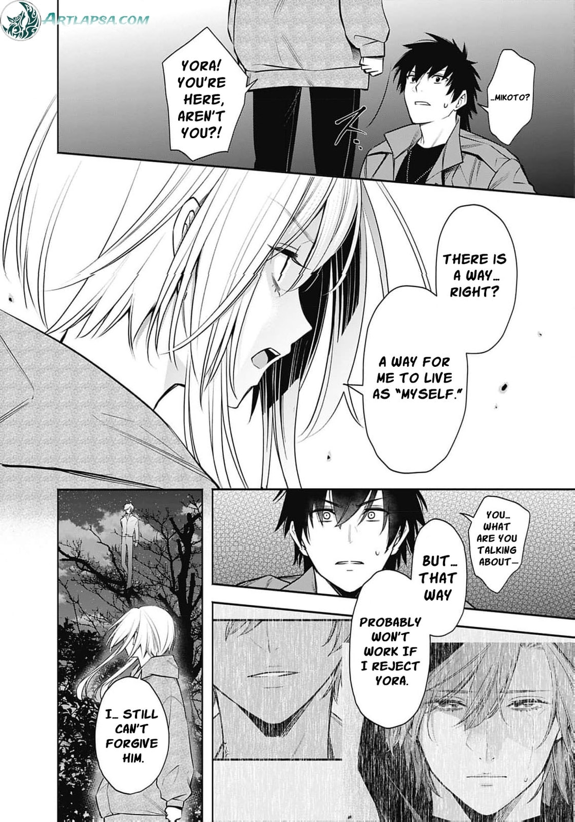 Joou no Rakuin: Horobi no Kuni no Yotogi Miko Chapter 37 page 26 - 