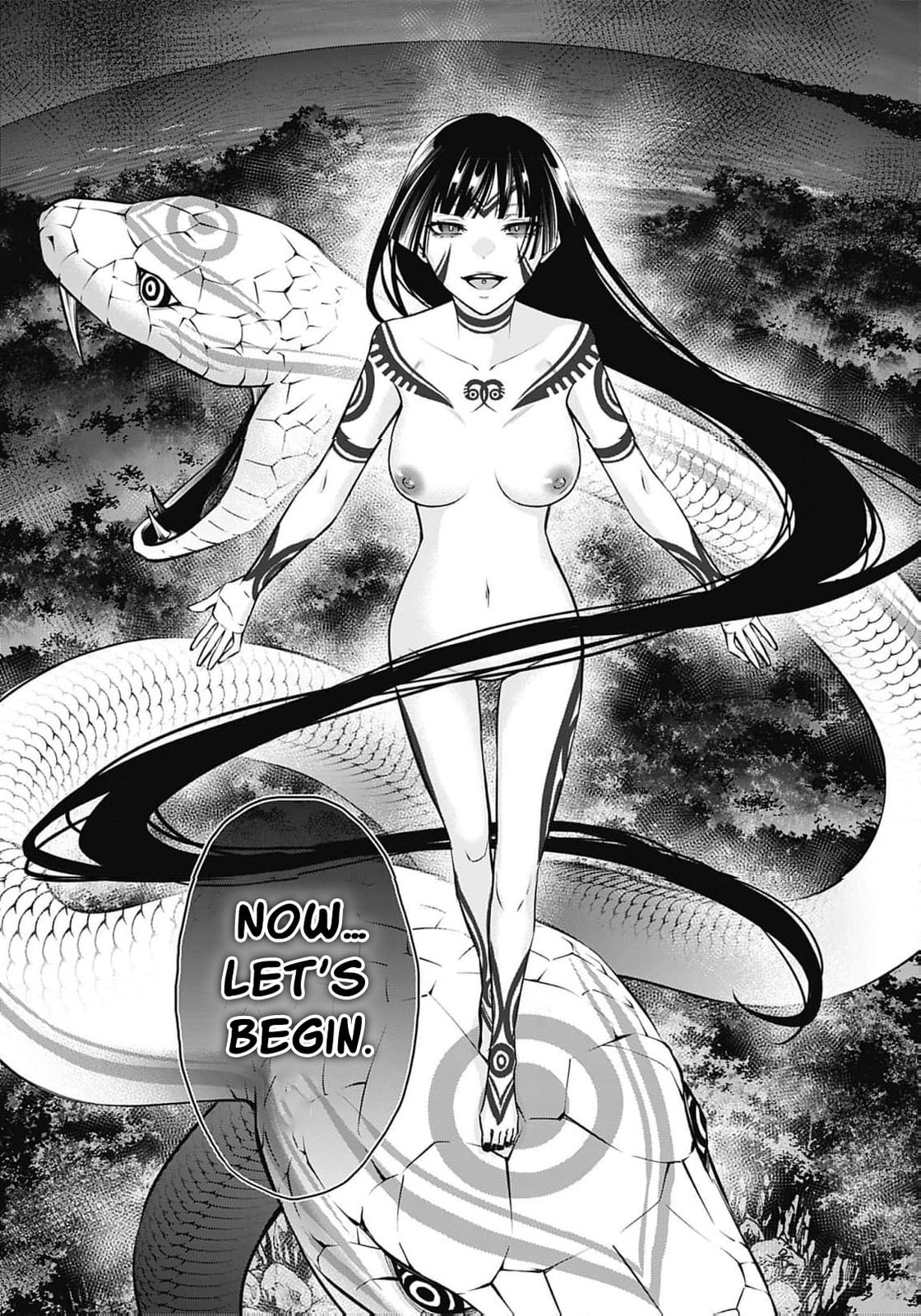 Joou no Rakuin: Horobi no Kuni no Yotogi Miko Chapter 37 page 34 - 