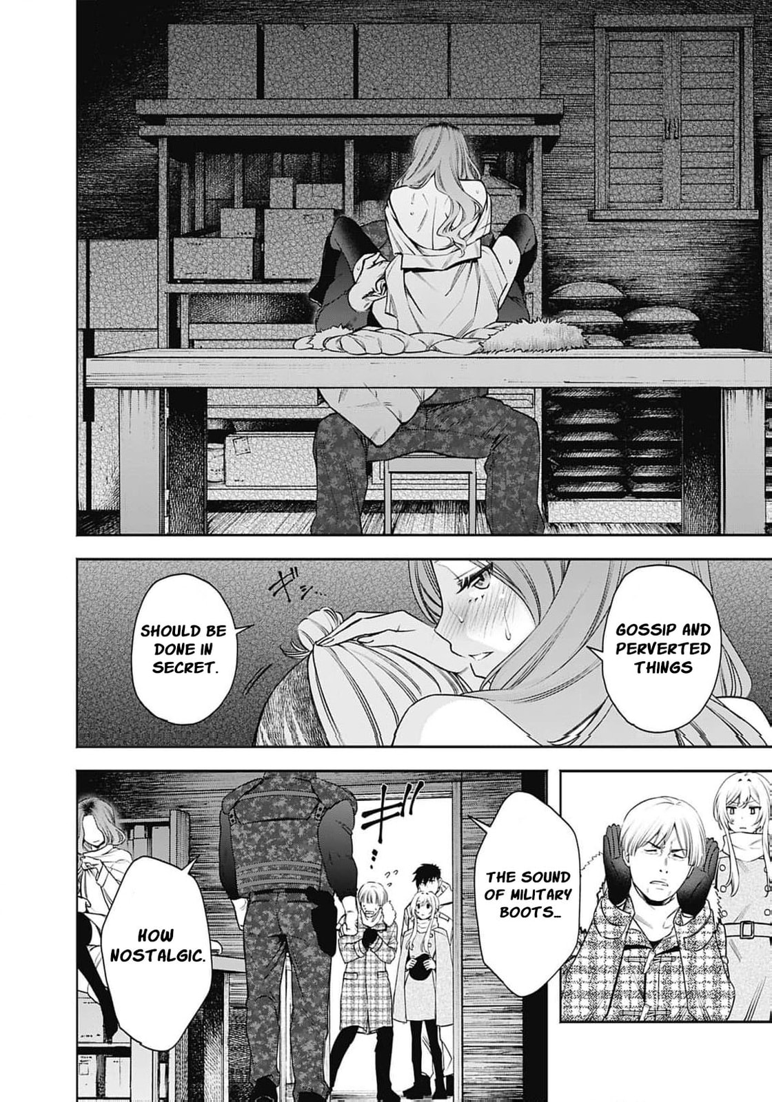 Joou no Rakuin: Horobi no Kuni no Yotogi Miko Chapter 40 page 13 - 