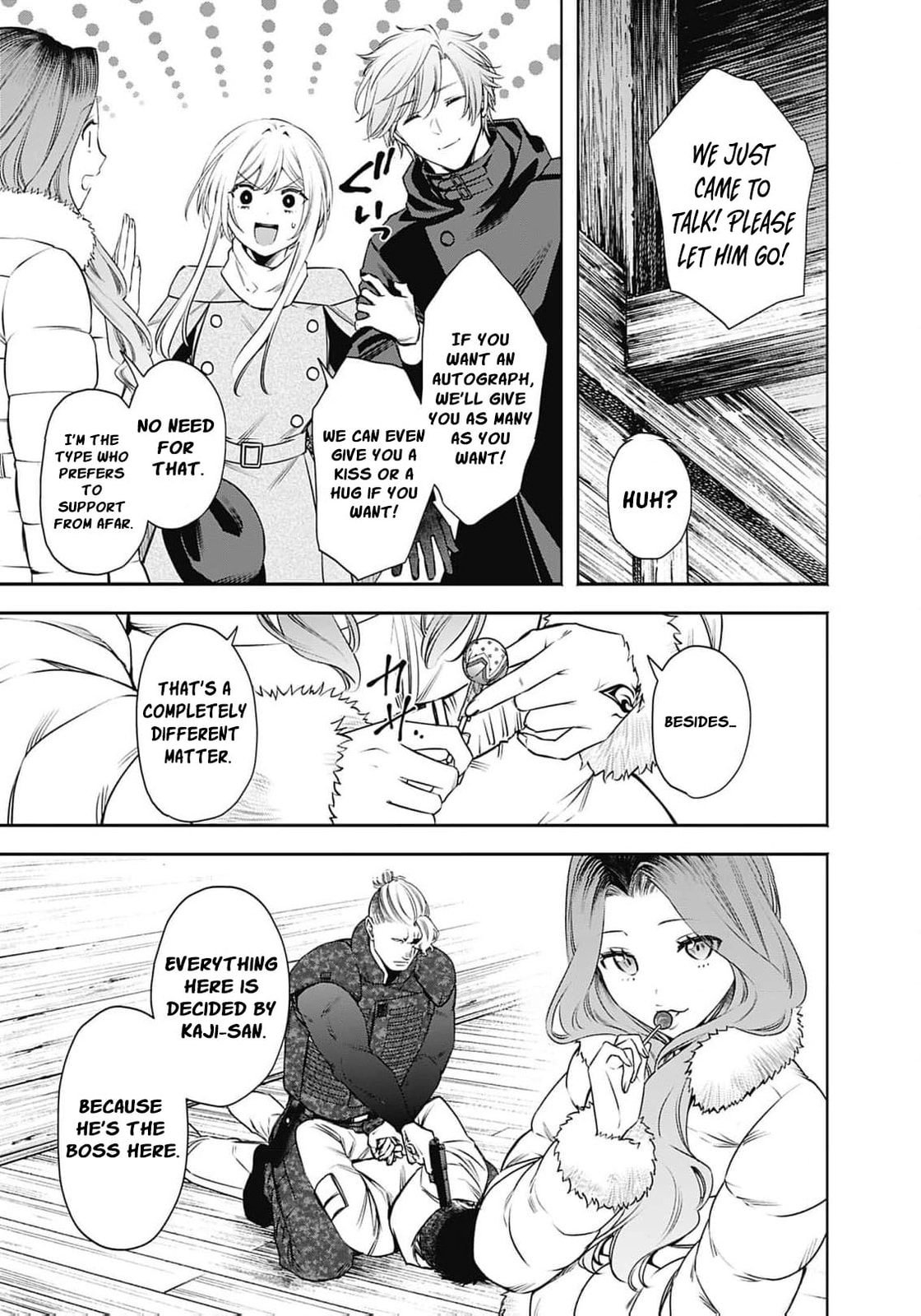 Joou no Rakuin: Horobi no Kuni no Yotogi Miko Chapter 40 page 23 - 