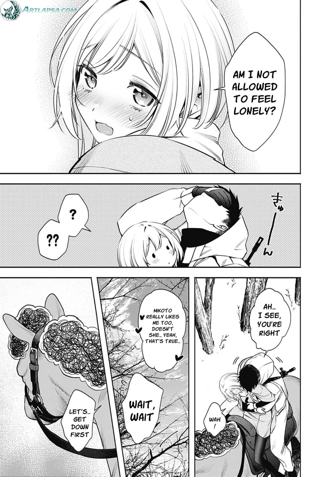 Joou no Rakuin: Horobi no Kuni no Yotogi Miko Chapter 45 page 26 - 