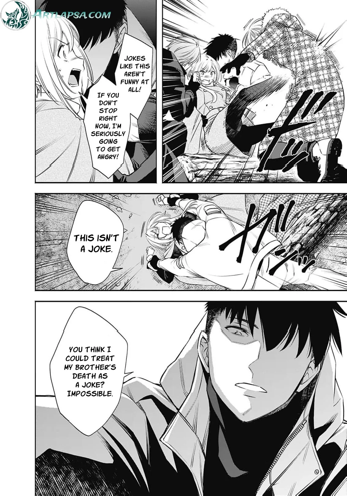 Joou no Rakuin: Horobi no Kuni no Yotogi Miko Chapter 46 page 21 - 