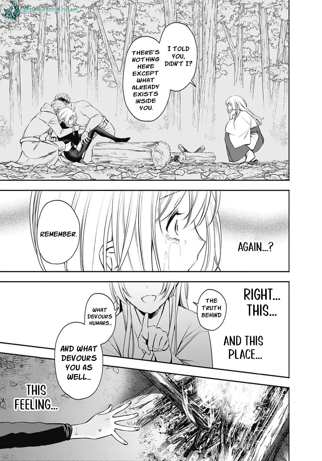Joou no Rakuin: Horobi no Kuni no Yotogi Miko Chapter 46 page 26 - 