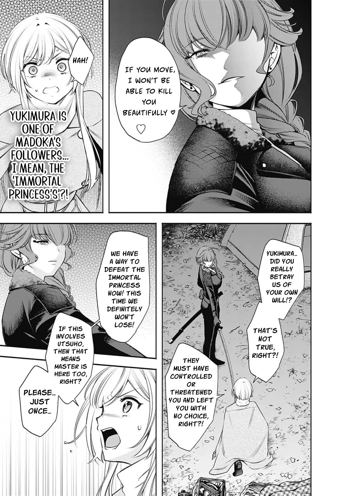 Joou no Rakuin: Horobi no Kuni no Yotogi Miko Chapter 46 page 30 - 