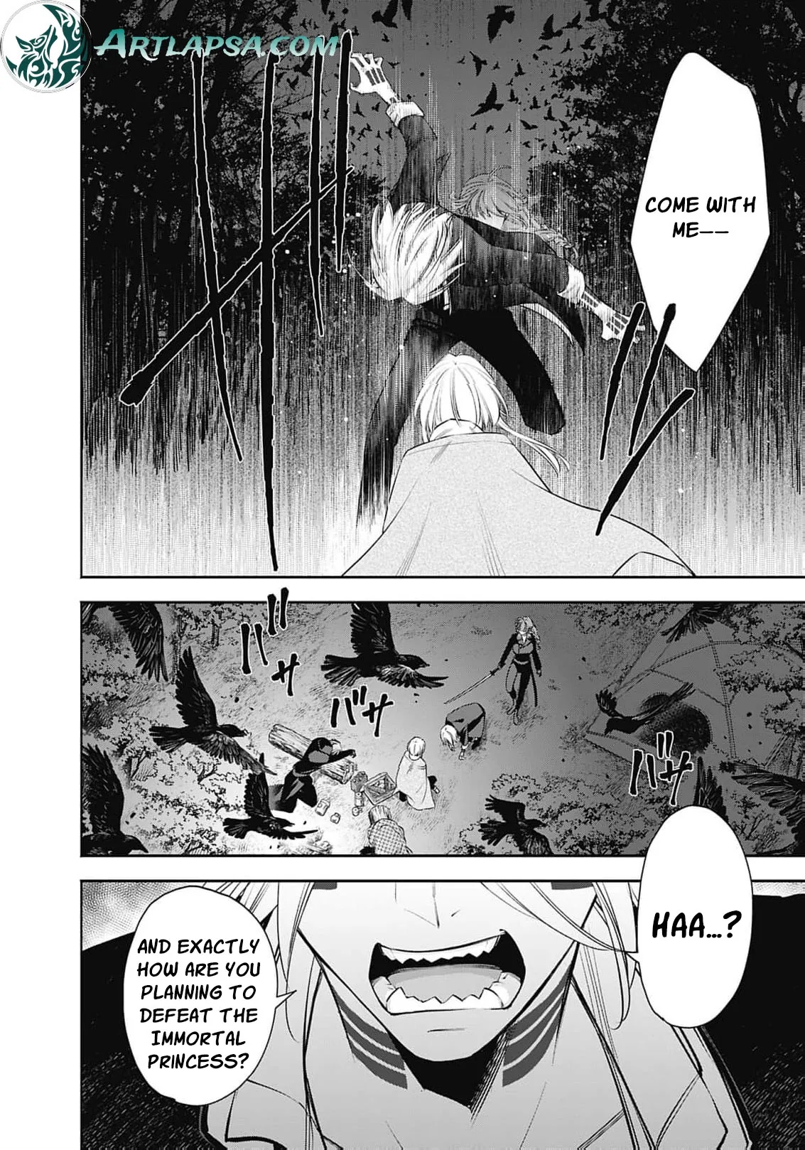 Joou no Rakuin: Horobi no Kuni no Yotogi Miko Chapter 46 page 31 - 
