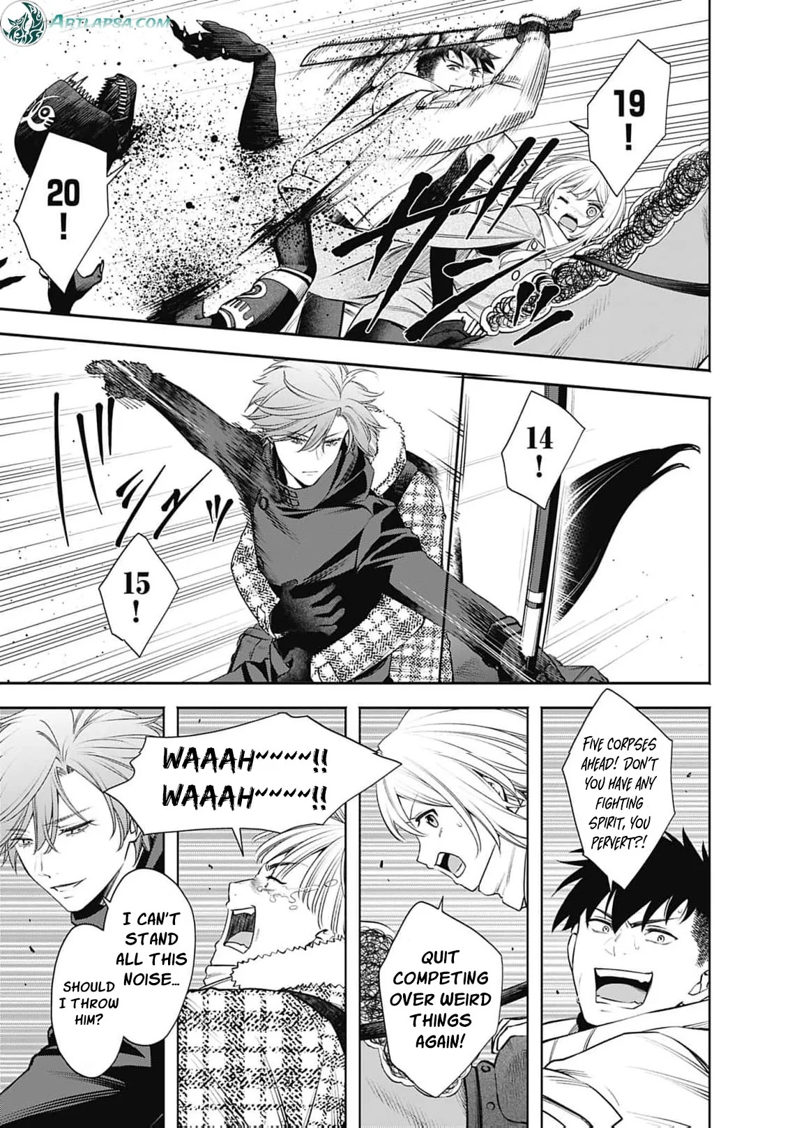 Joou no Rakuin: Horobi no Kuni no Yotogi Miko Chapter 46 page 6 - 