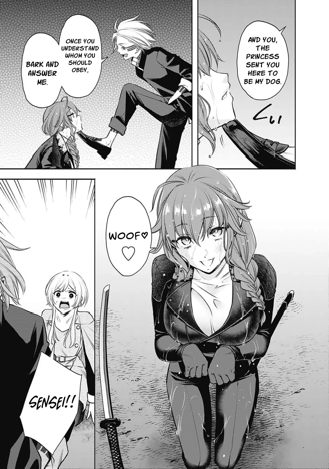 Joou no Rakuin: Horobi no Kuni no Yotogi Miko Chapter 47 page 10 - 