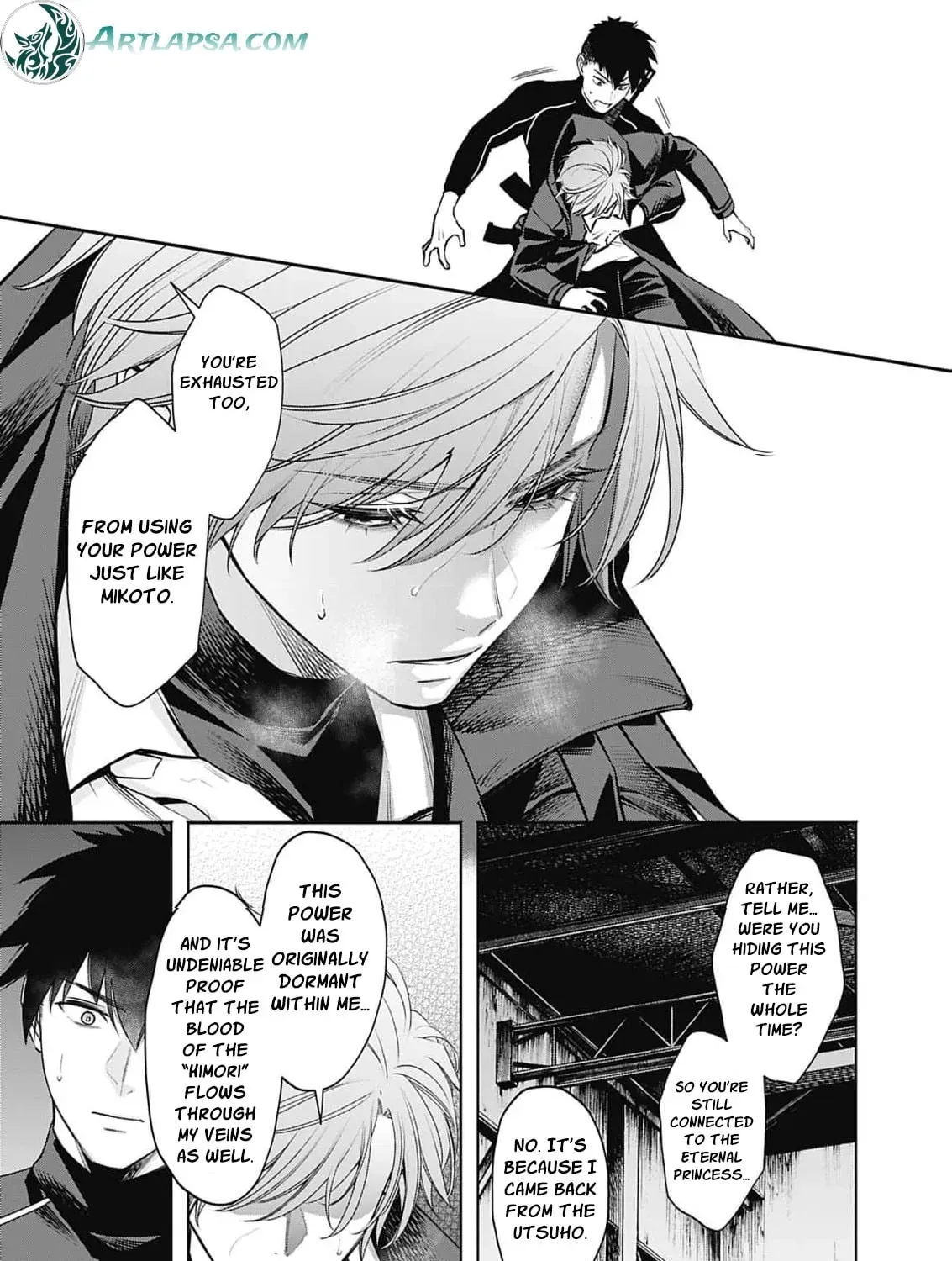 Joou no Rakuin: Horobi no Kuni no Yotogi Miko Chapter 48 page 51 - 