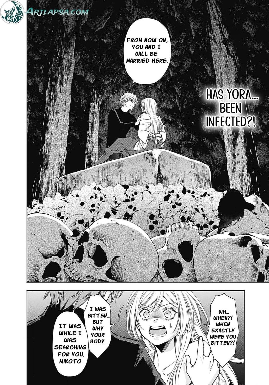 Joou no Rakuin: Horobi no Kuni no Yotogi Miko Chapter 7 page 21 - 