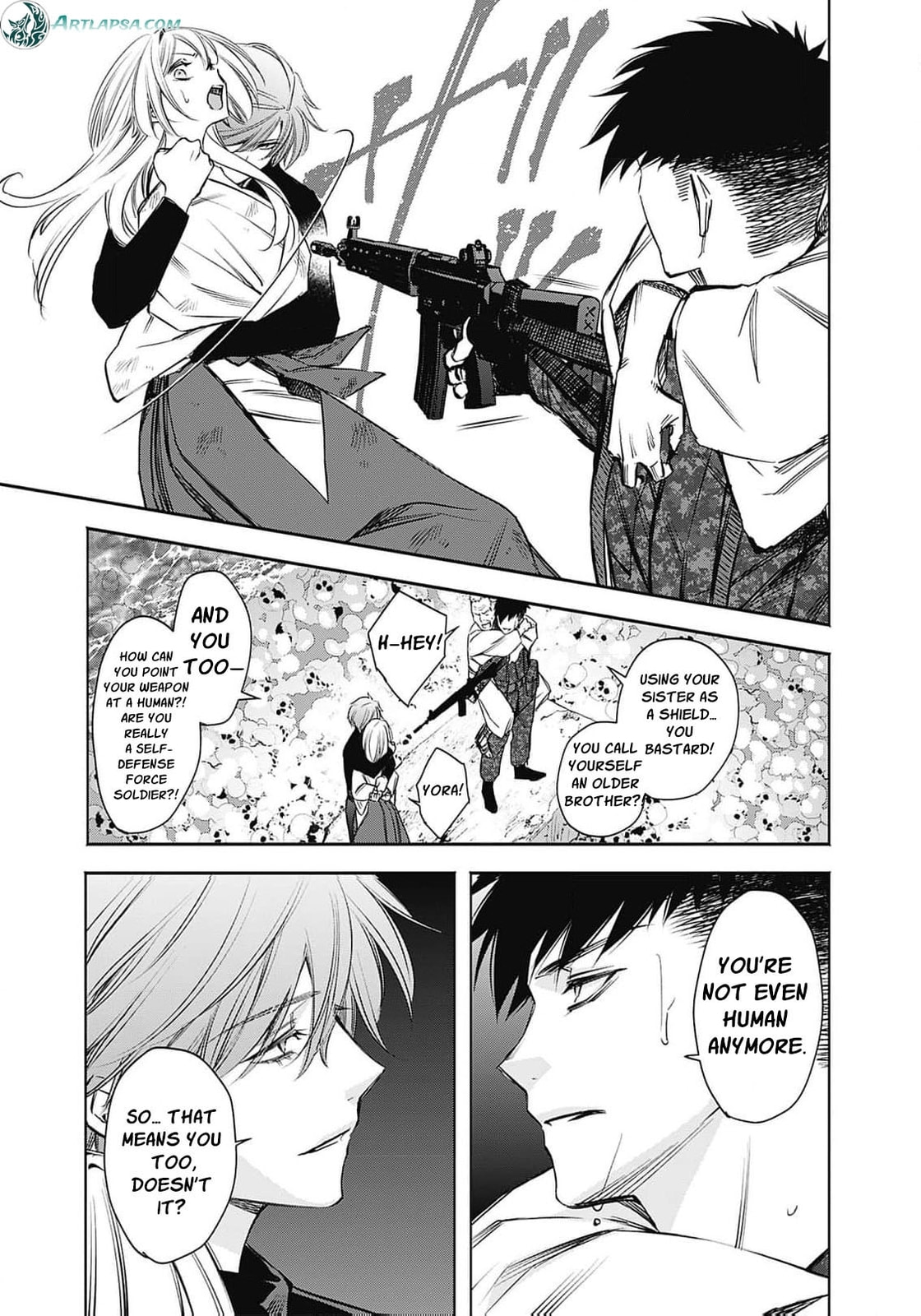 Joou no Rakuin: Horobi no Kuni no Yotogi Miko Chapter 8 page 21 - 