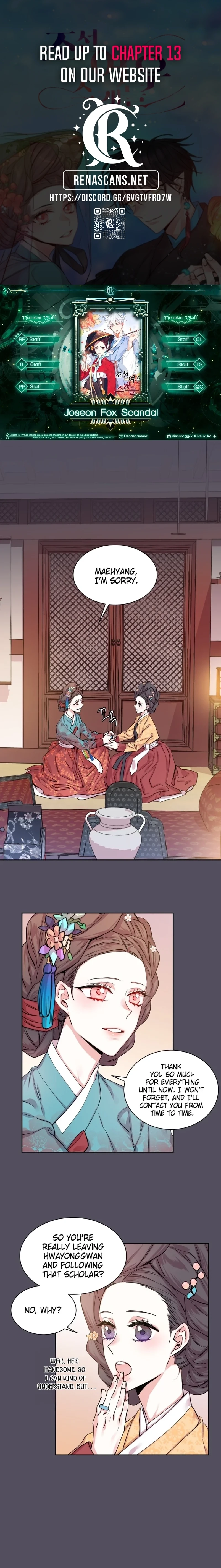 Joseon Fox Scandal Chapter 79 page 1 - 