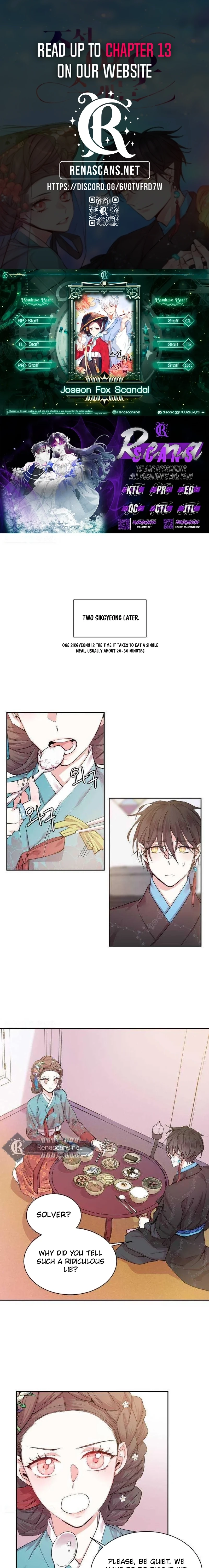 Joseon Fox Scandal Chapter 814 page 1 - 