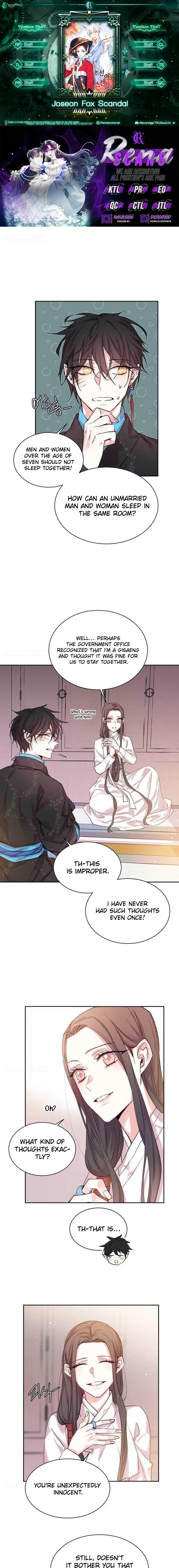 Joseon Fox Scandal Chapter 9 page 1 - 