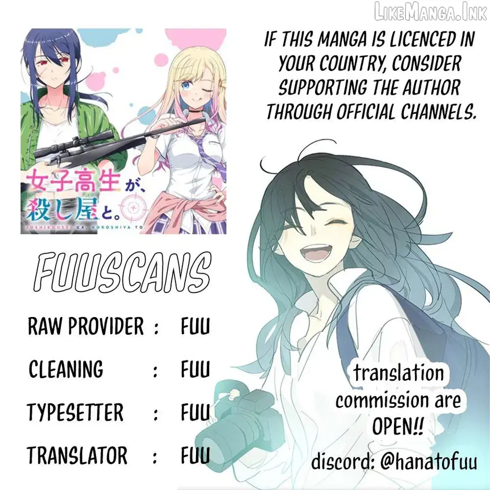Joshikousei ga, Koroshiya to Chapter 1.2 page 1 - 