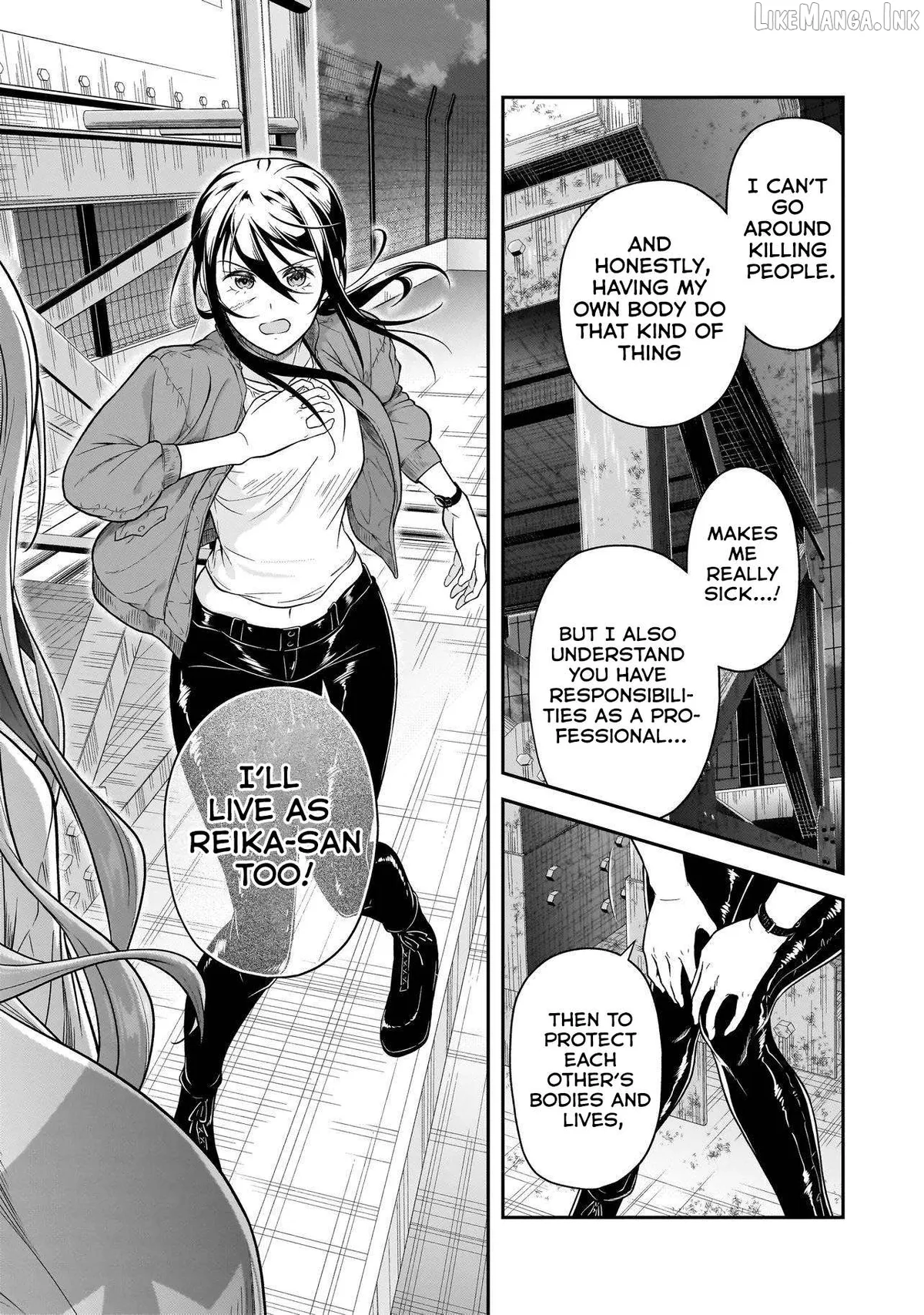 Joshikousei ga, Koroshiya to Chapter 2.2 page 22 - 