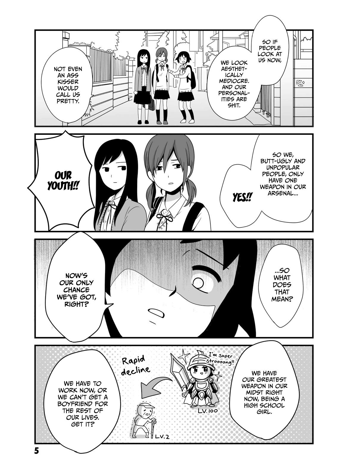Joshikousei no Mudazukai Chapter 1 page 6 - 