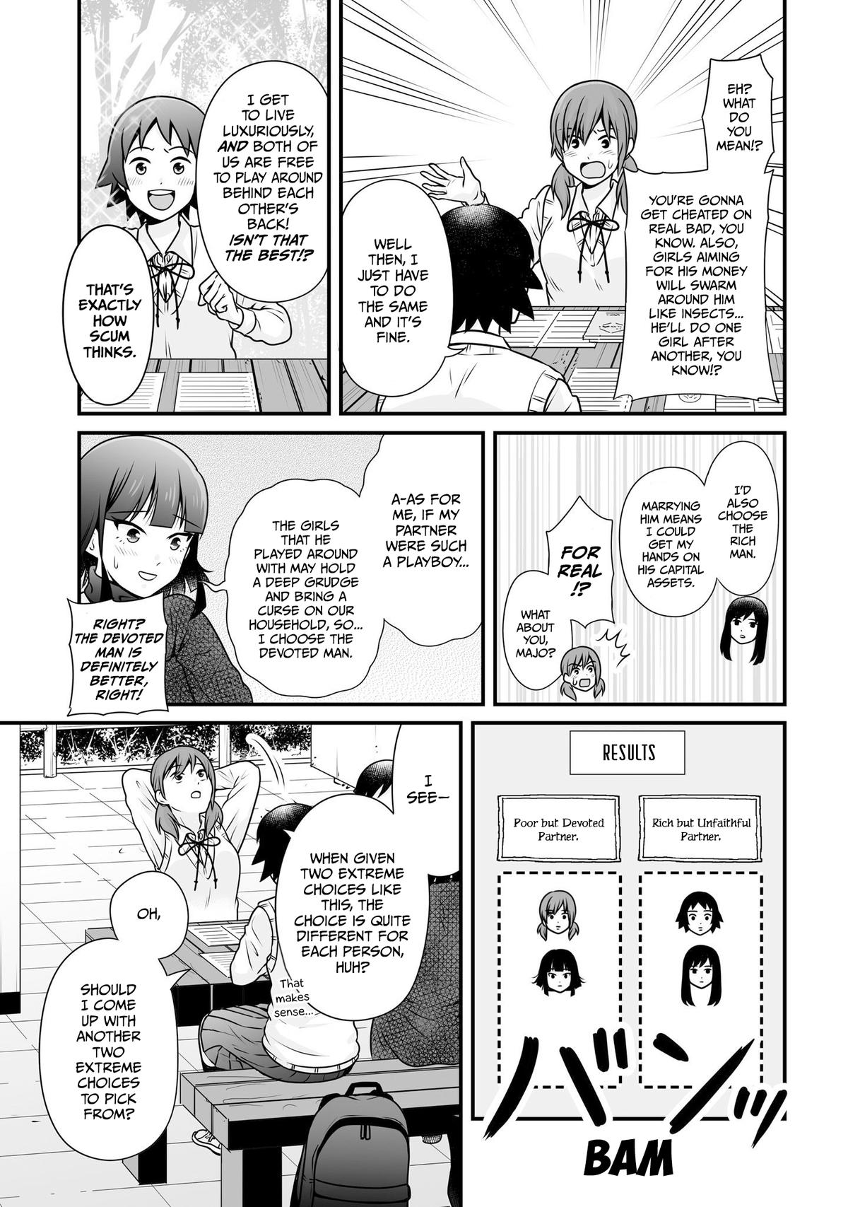 Joshikousei no Mudazukai Chapter 104 page 5 - 