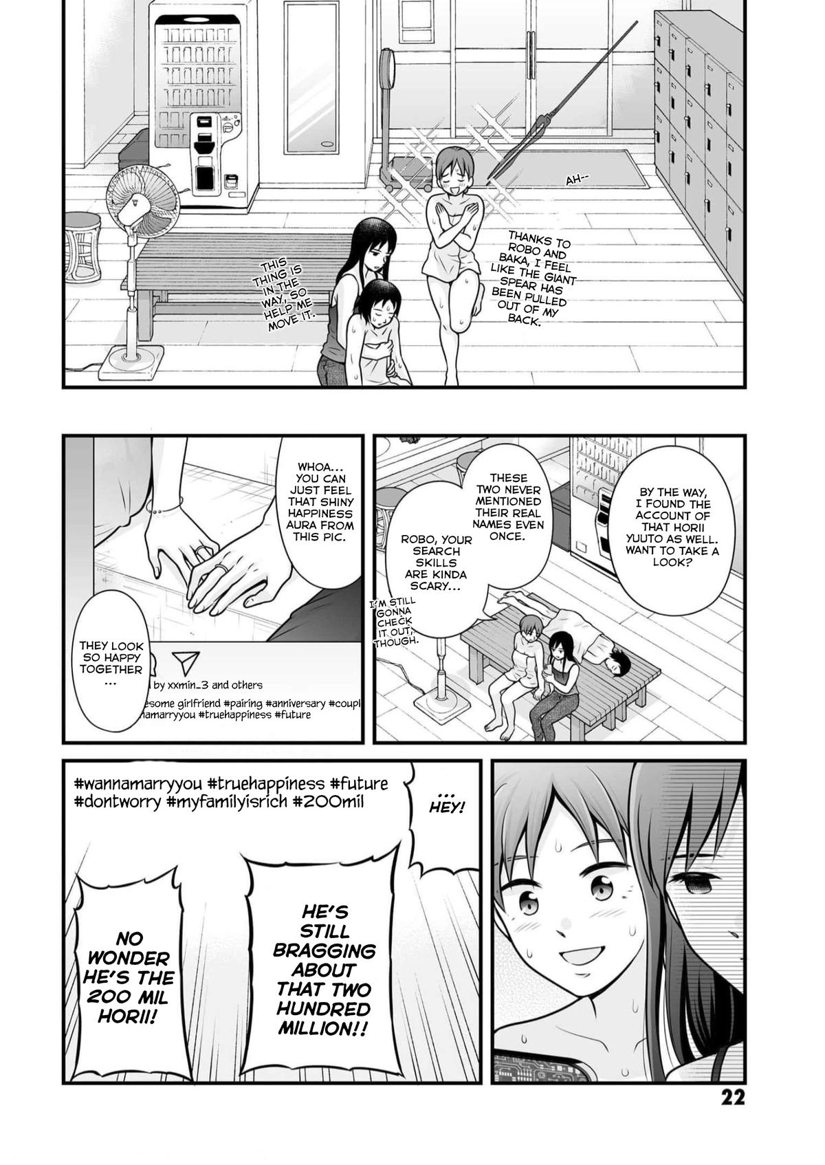 Joshikousei no Mudazukai Chapter 106 page 20 - 
