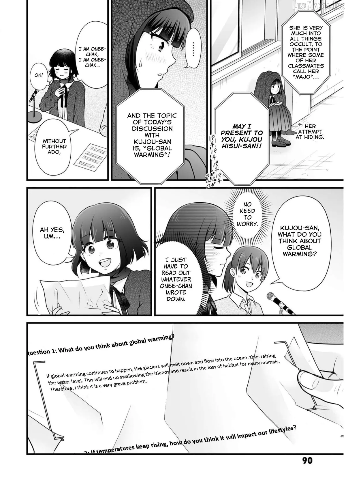 Joshikousei no Mudazukai Chapter 110 page 4 - 
