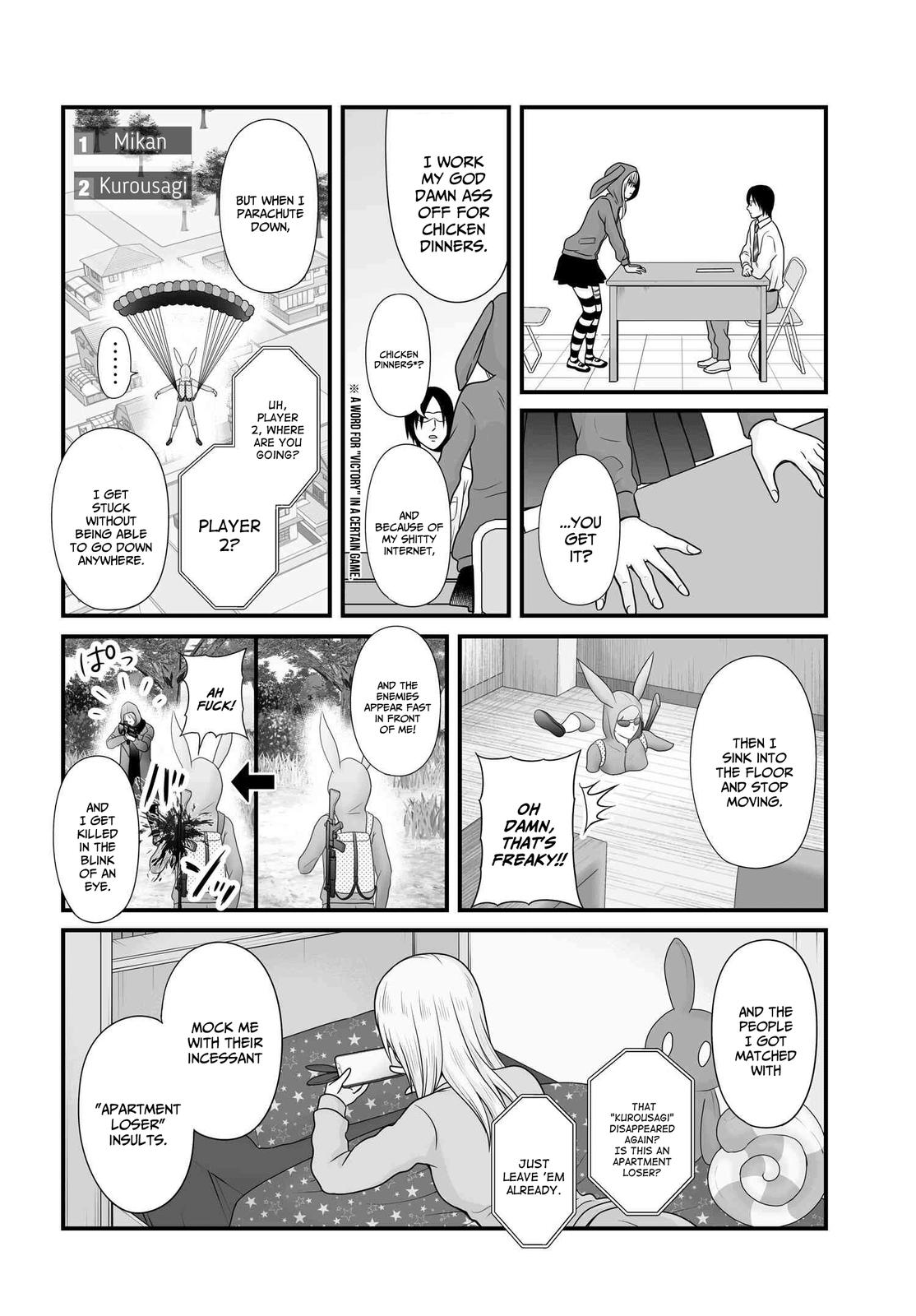 Joshikousei no Mudazukai Chapter 92 page 8 - 