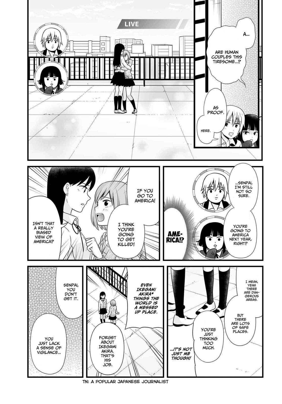 Joshikousei no Mudazukai Chapter 93 page 7 - 