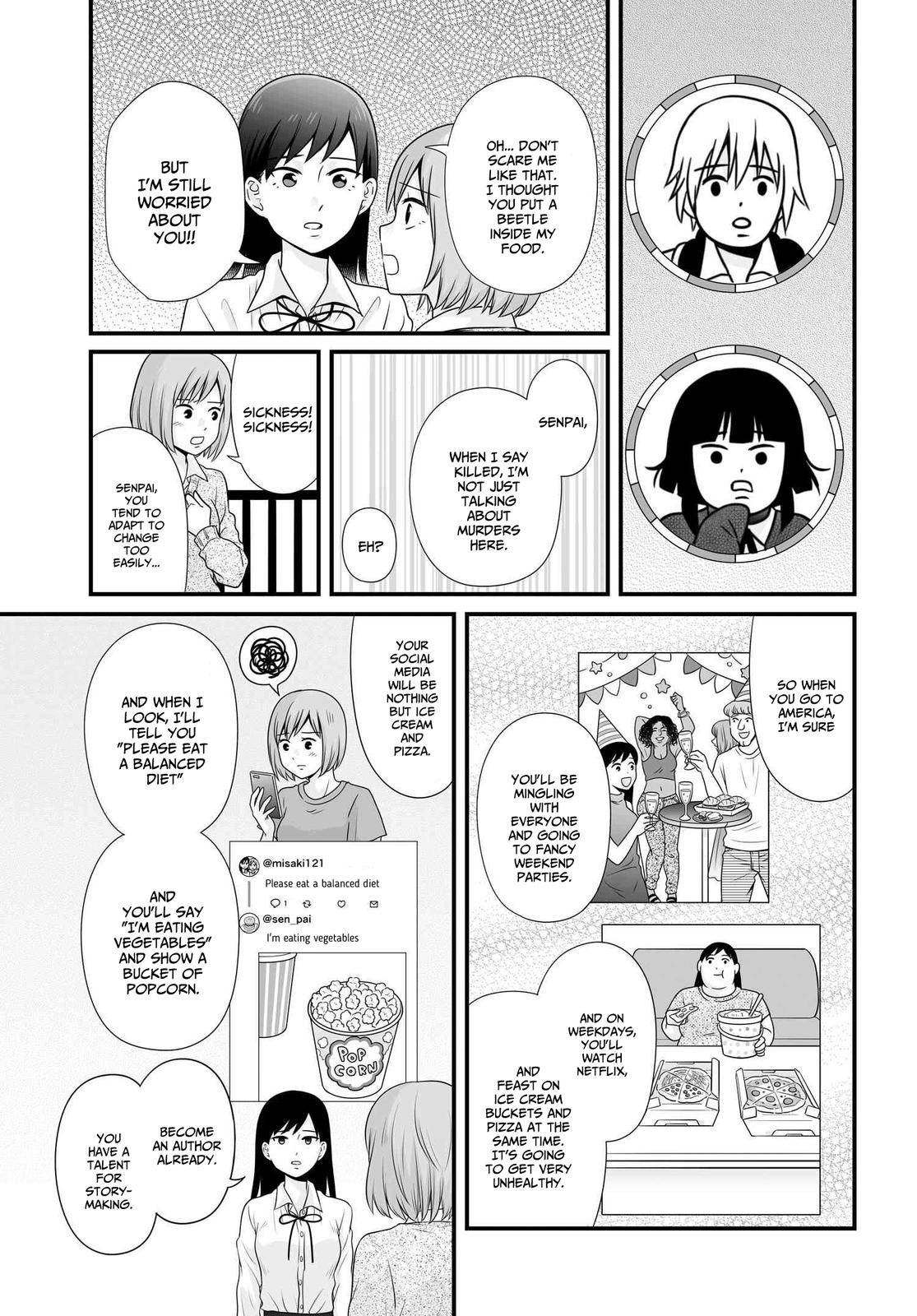 Joshikousei no Mudazukai Chapter 93 page 9 - 