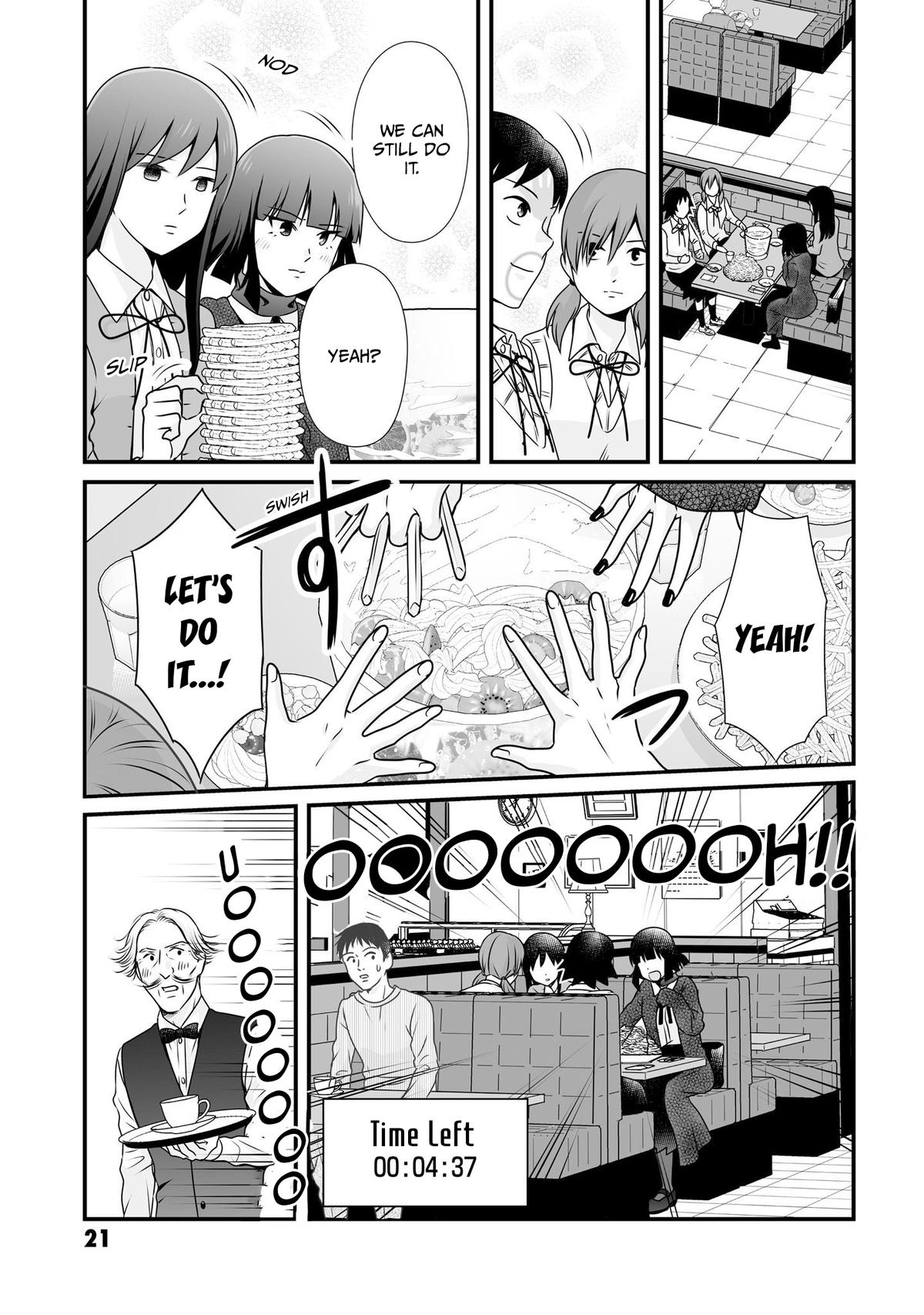 Joshikousei no Mudazukai Chapter 98 page 17 - 