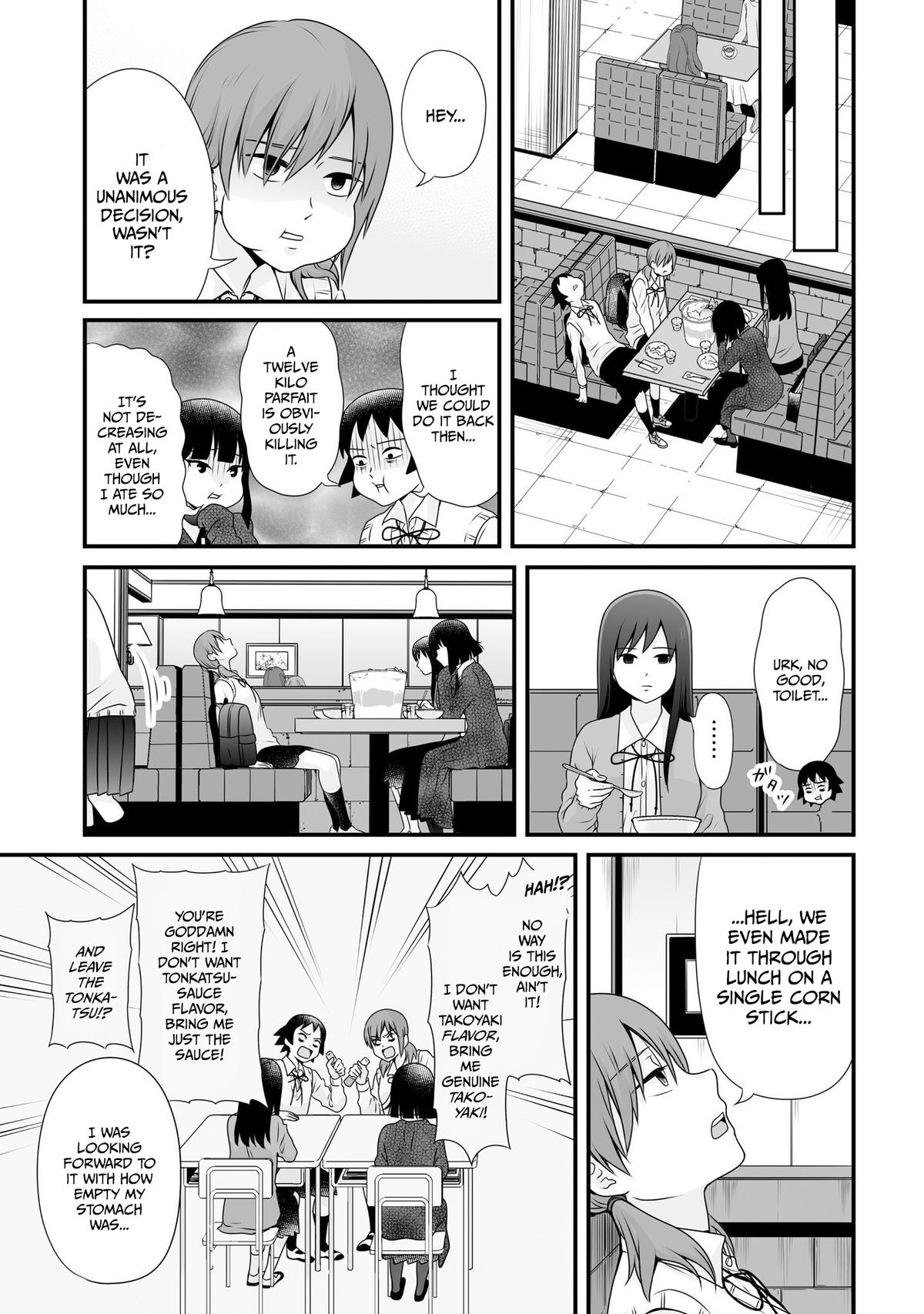 Joshikousei no Mudazukai Chapter 98 page 3 - 