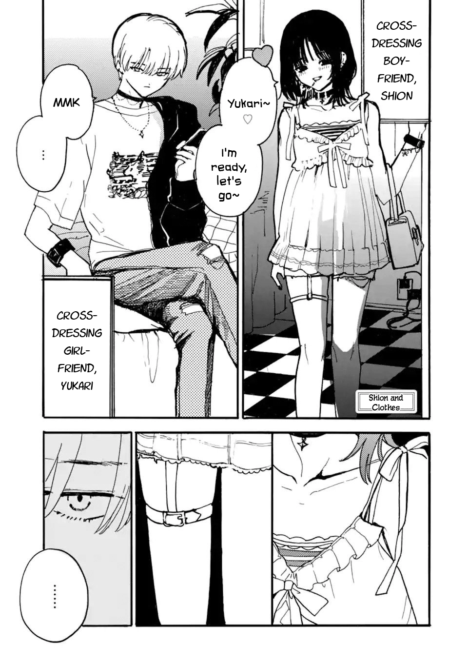 Joso Danshi to Danso Joshi wa Oniai Kappuru Chapter 1 page 11 - 
