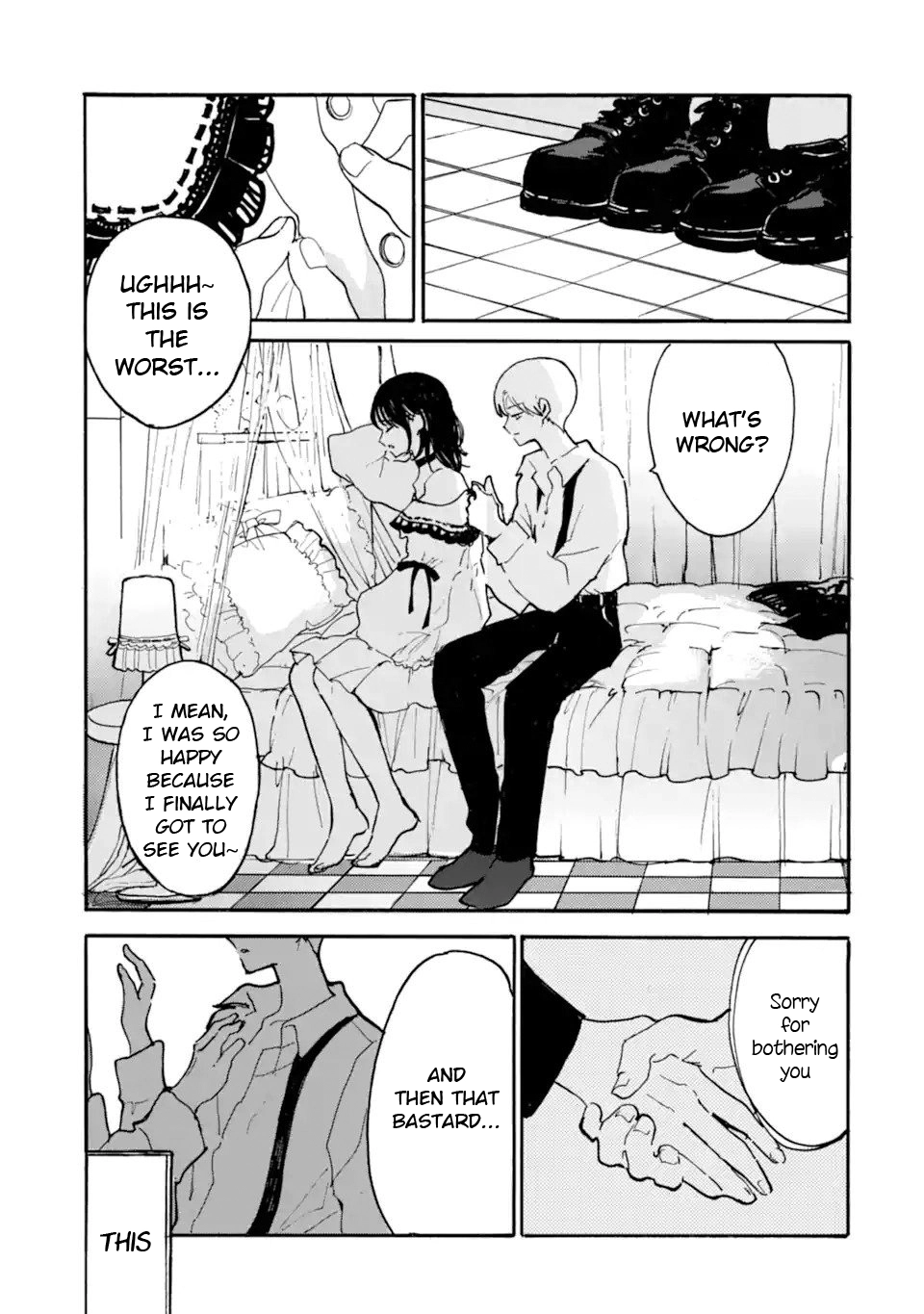 Joso Danshi to Danso Joshi wa Oniai Kappuru Chapter 1 page 5 - 