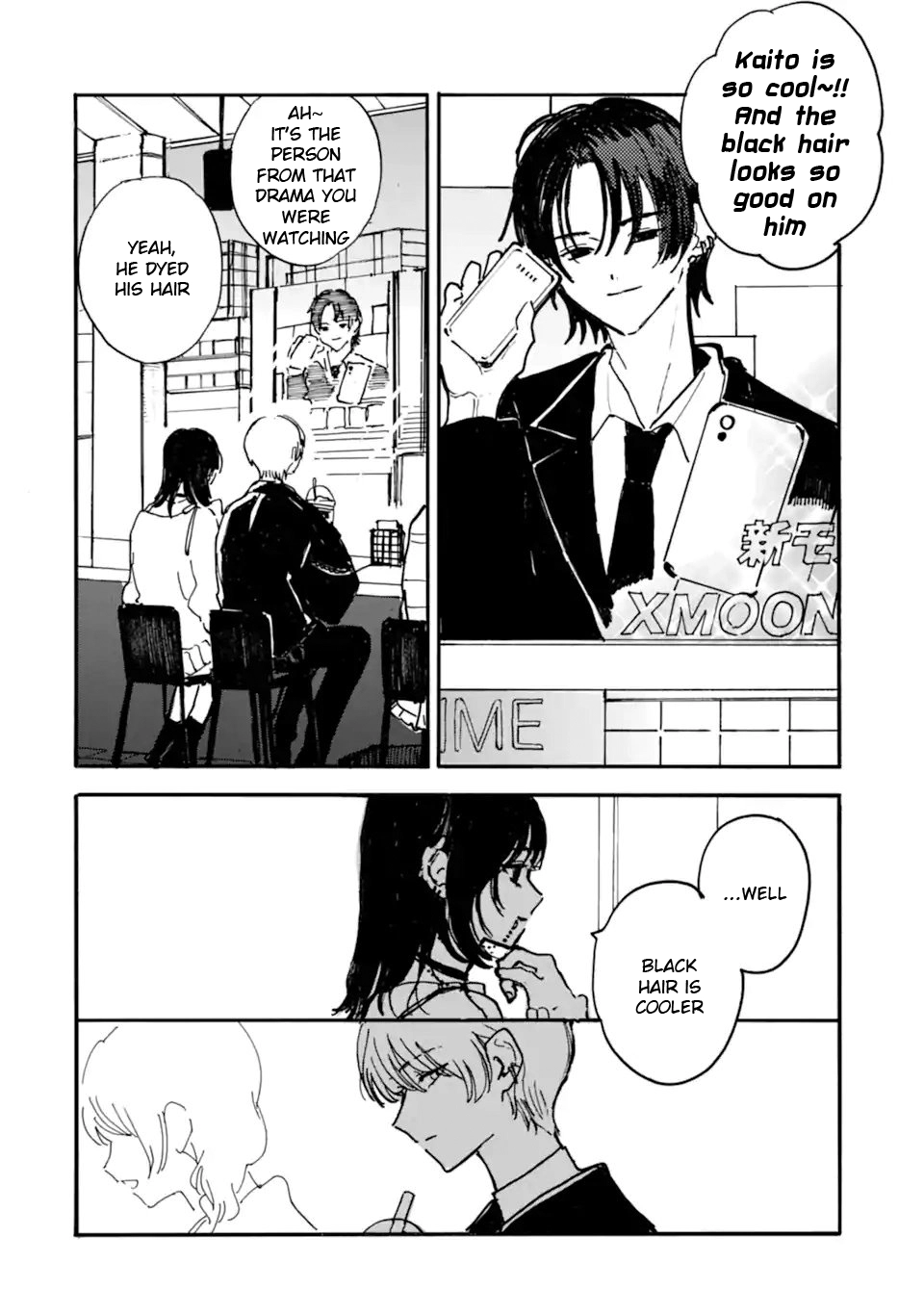 Joso Danshi to Danso Joshi wa Oniai Kappuru Chapter 3 page 2 - 