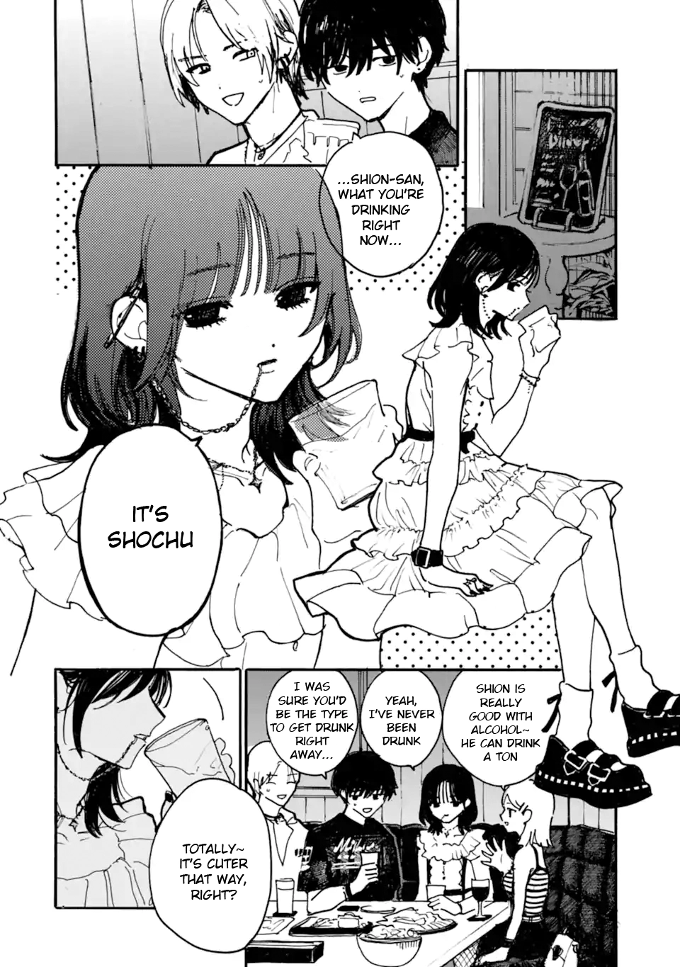 Joso Danshi to Danso Joshi wa Oniai Kappuru Chapter 4 page 2 - 