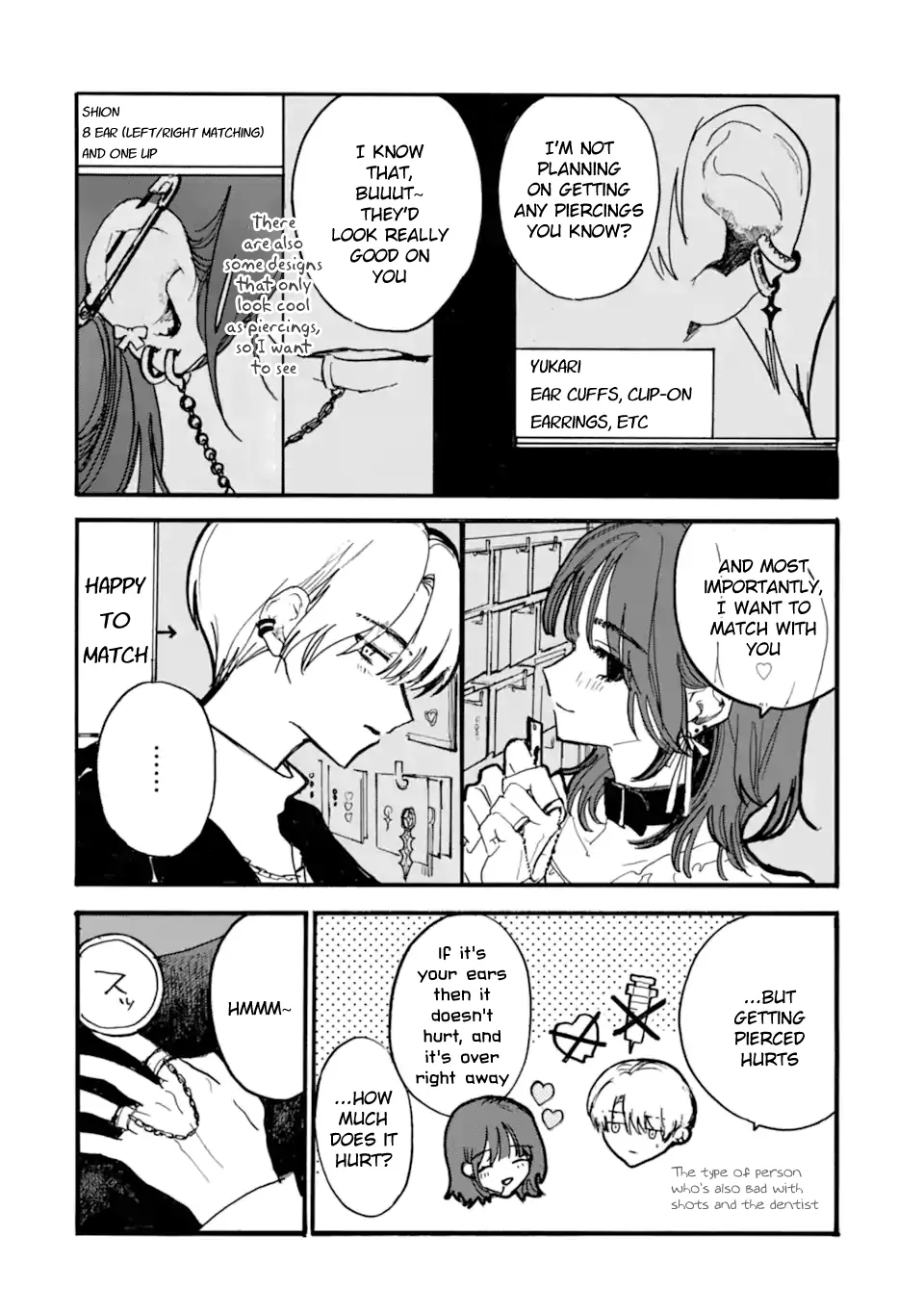 Joso Danshi to Danso Joshi wa Oniai Kappuru Chapter 6 page 2 - 