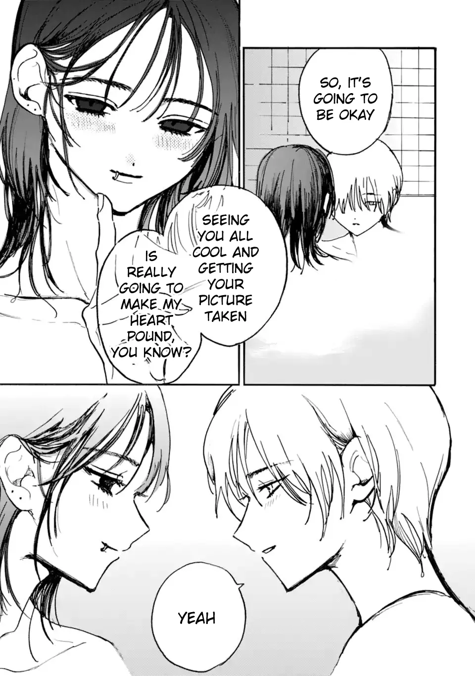 Joso Danshi to Danso Joshi wa Oniai Kappuru Chapter 9 page 13 - 