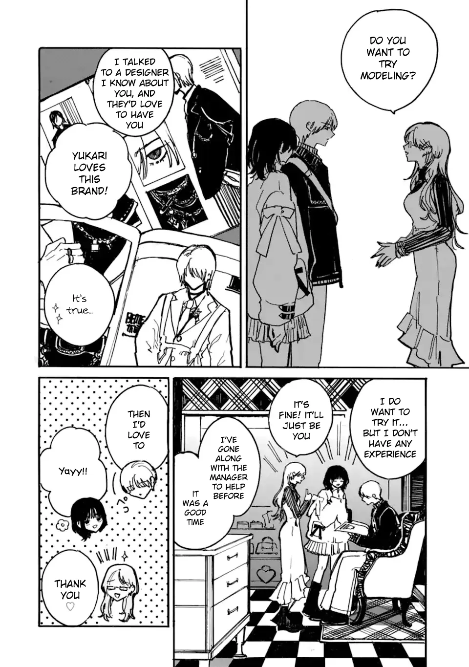 Joso Danshi to Danso Joshi wa Oniai Kappuru Chapter 9 page 6 - 