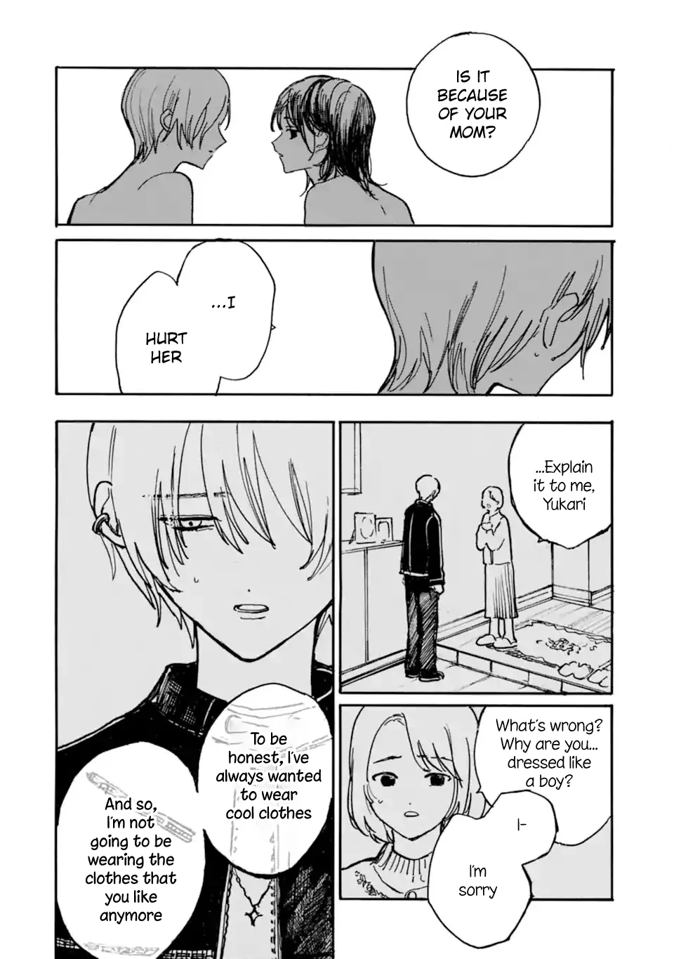 Joso Danshi to Danso Joshi wa Oniai Kappuru Chapter 9 page 10 - 